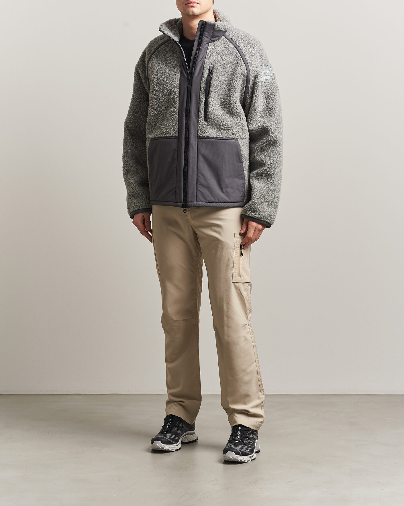 Men | Coats & Jackets | Canada Goose | Westport Fleece Jacket Stratus Grey