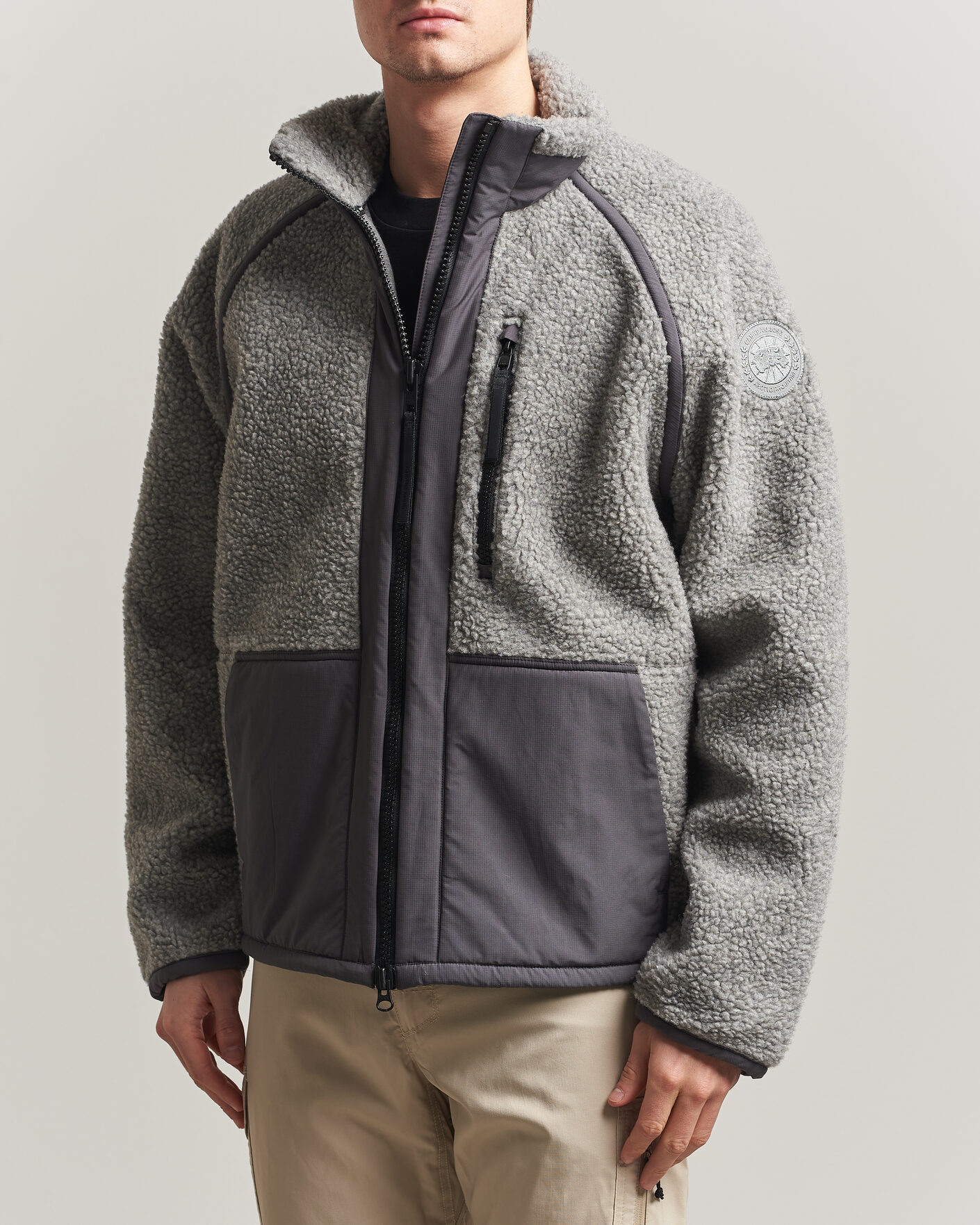 Men | Coats & Jackets | Canada Goose | Westport Fleece Jacket Stratus Grey