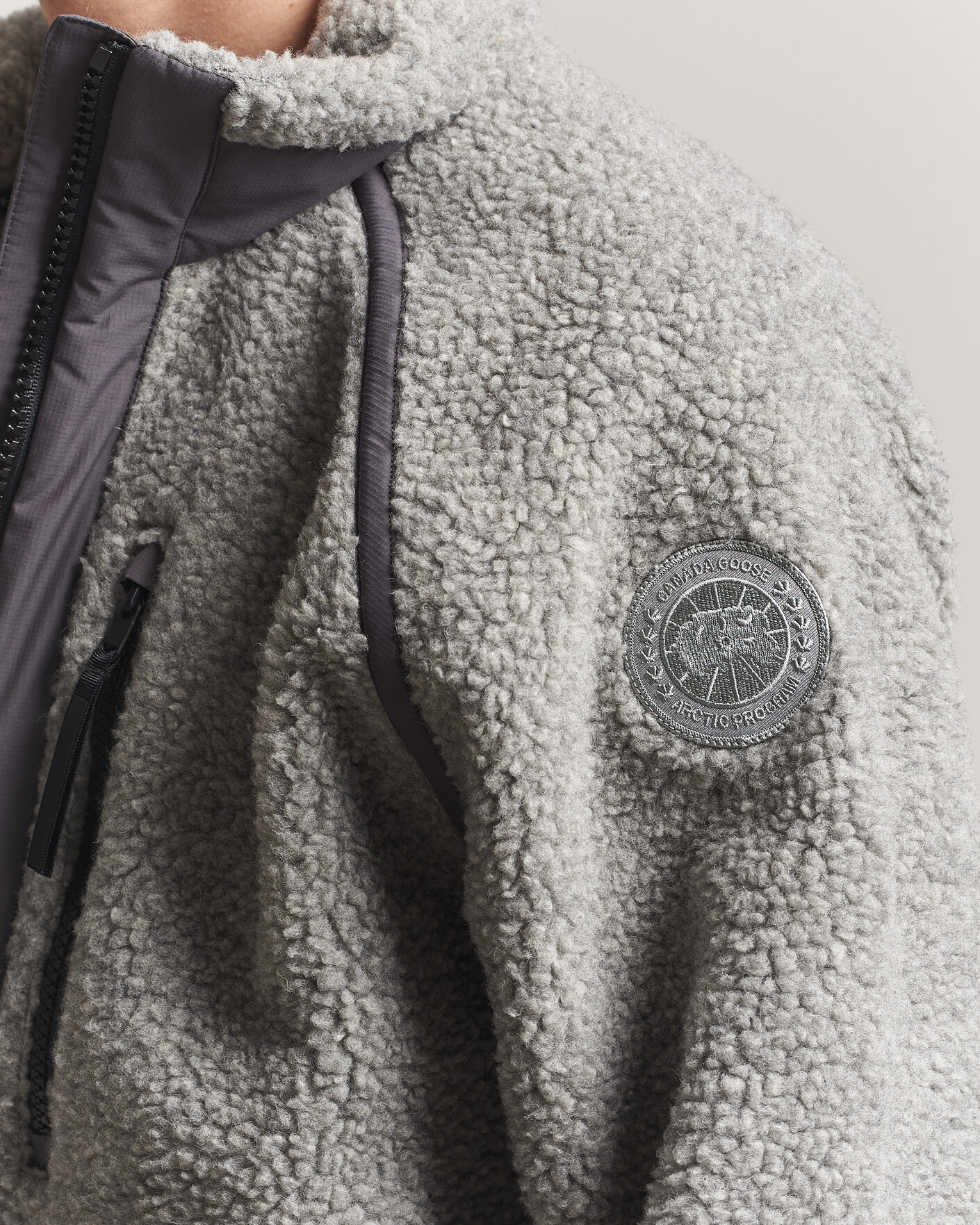 Men | Coats & Jackets | Canada Goose Black Label | Westport Fleece Jacket Stratus Grey
