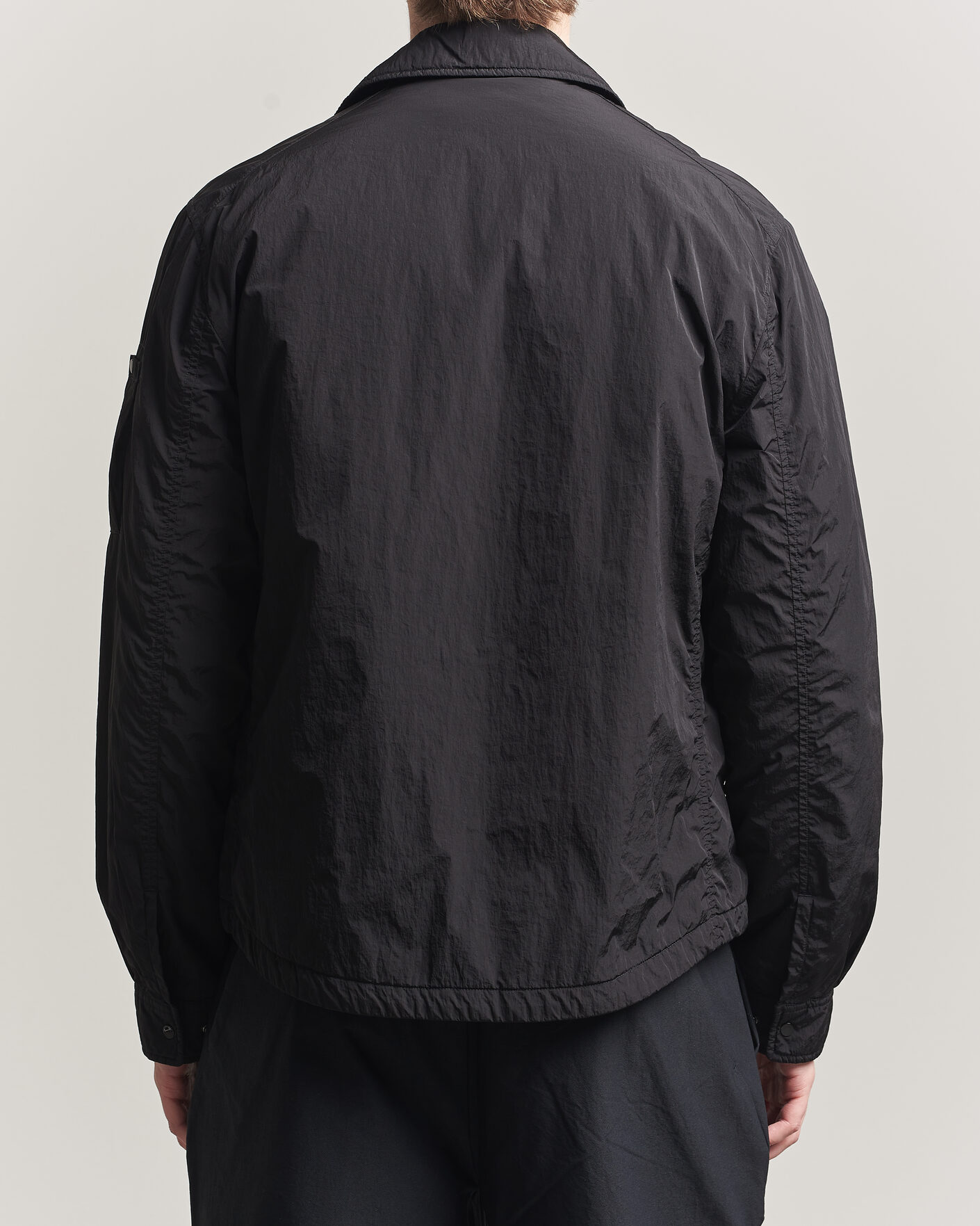 Men | Coats & Jackets | C.P. Company | Chrome R Padded Shirt Jacket Black