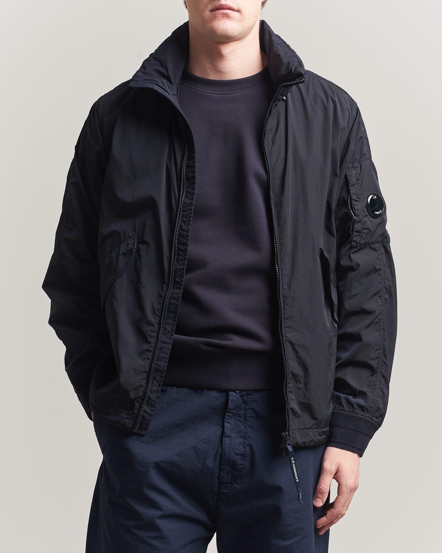 Men | Coats & Jackets | C.P. Company | Chrome R Coach Jacket Navy