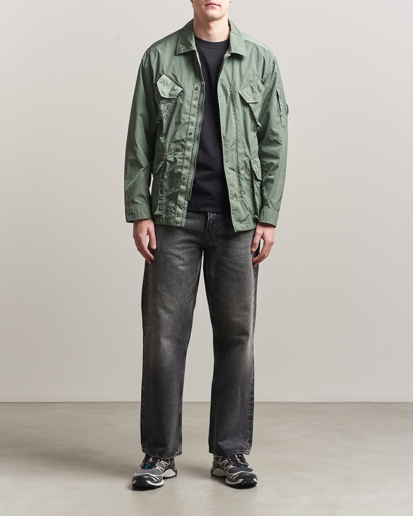 Men | Coats & Jackets | C.P. Company | Heavy Chrome R Jungle Jacket Green