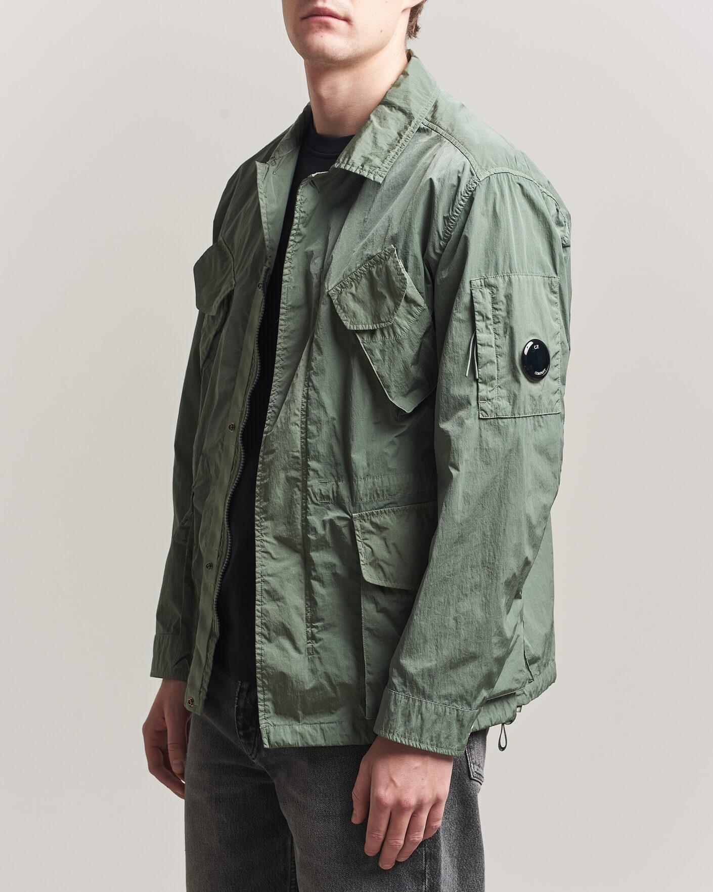 Men | Coats & Jackets | C.P. Company | Heavy Chrome R Jungle Jacket Green