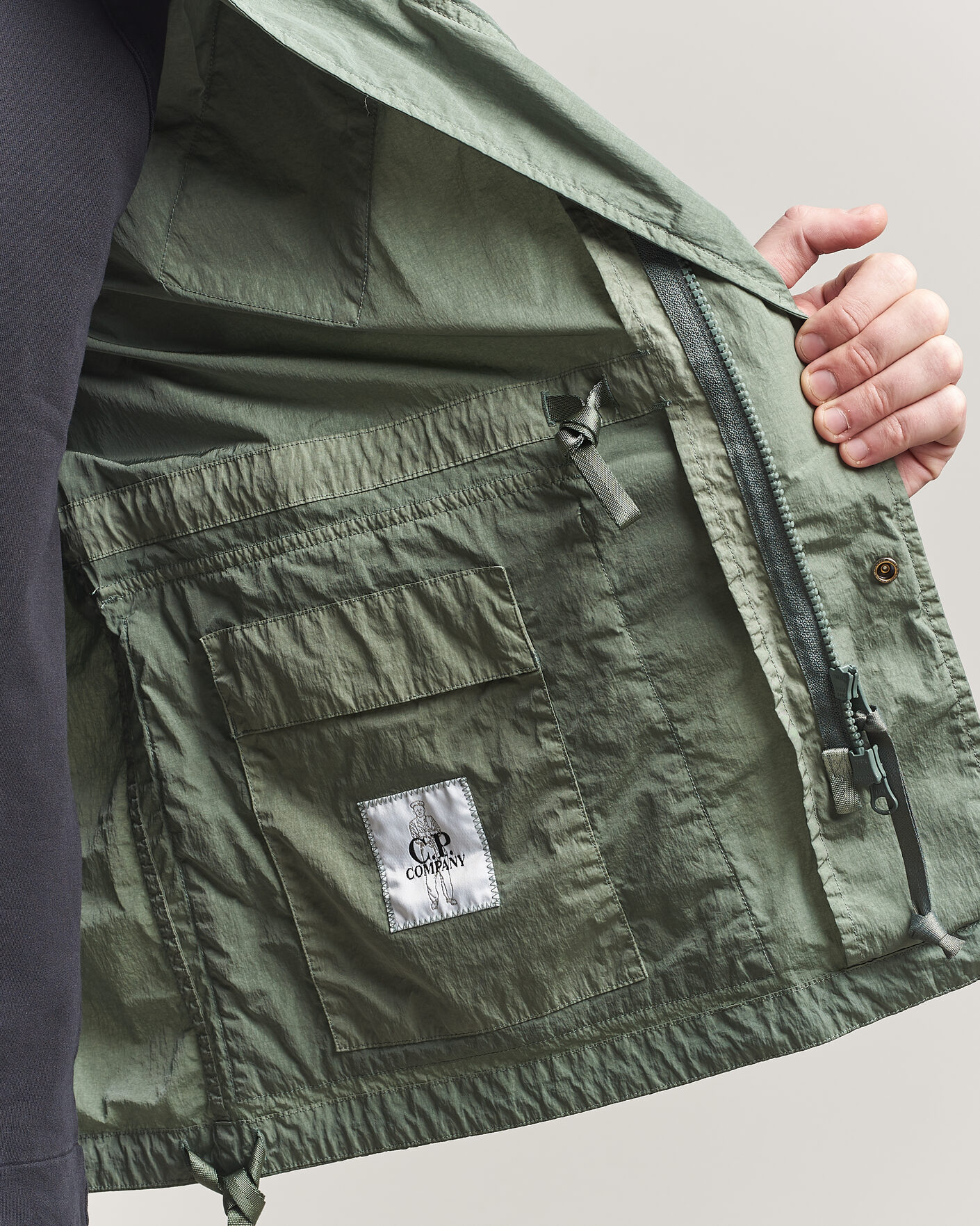 Men | Coats & Jackets | C.P. Company | Heavy Chrome R Jungle Jacket Green
