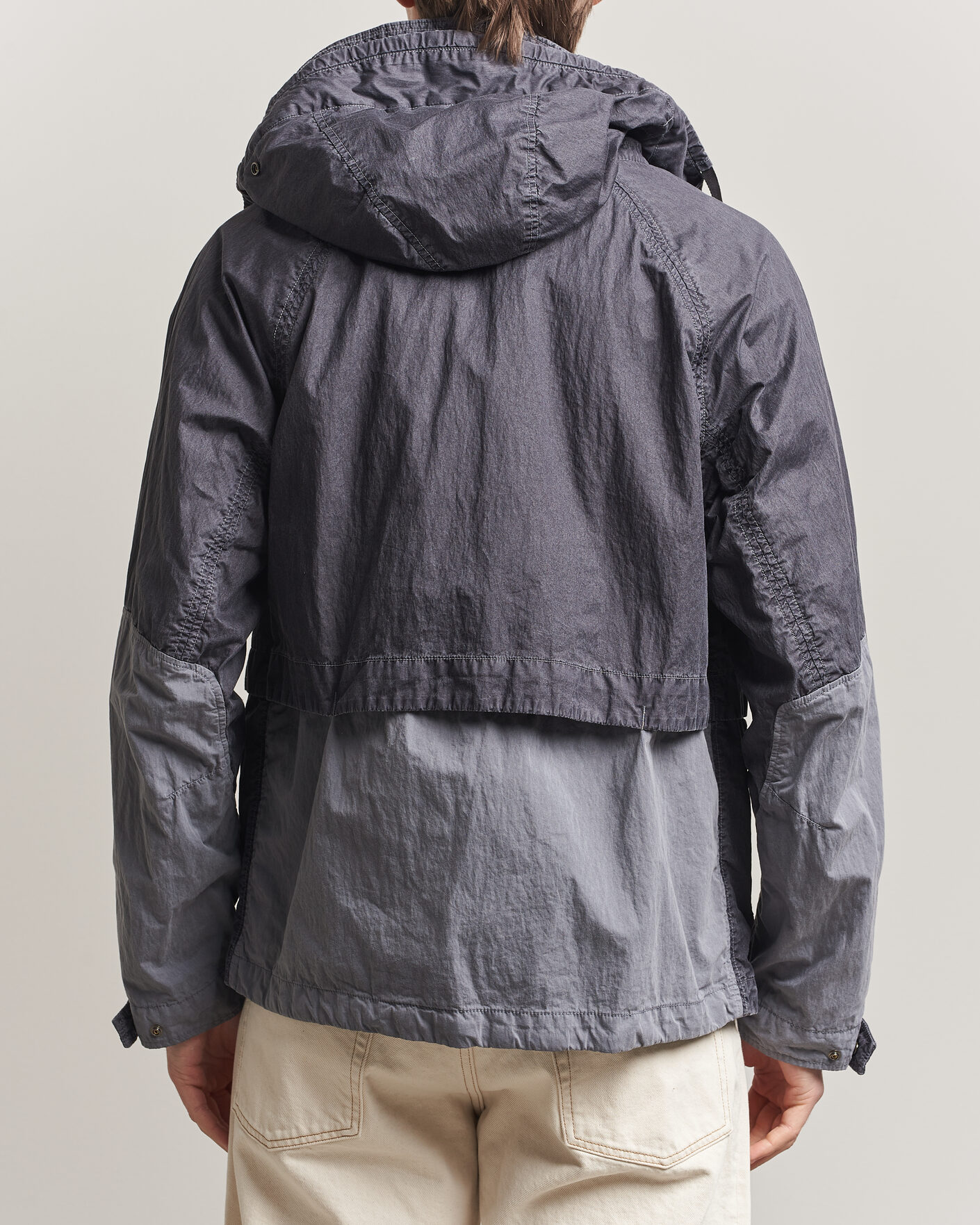 Men | Coats & Jackets | C.P. Company | 50 Fili Wax Hood Jacket Black