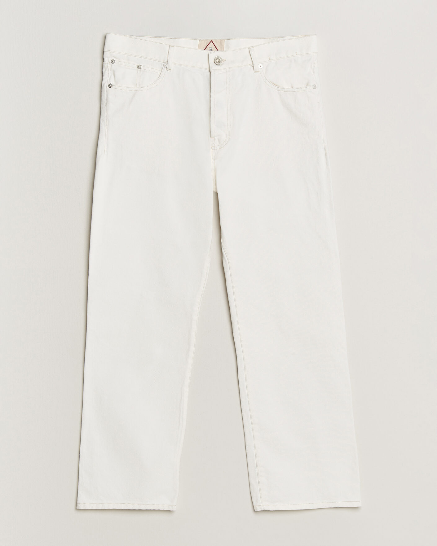 Men | Trousers | C.P. Company | Bull Denim 10oz Jeans White