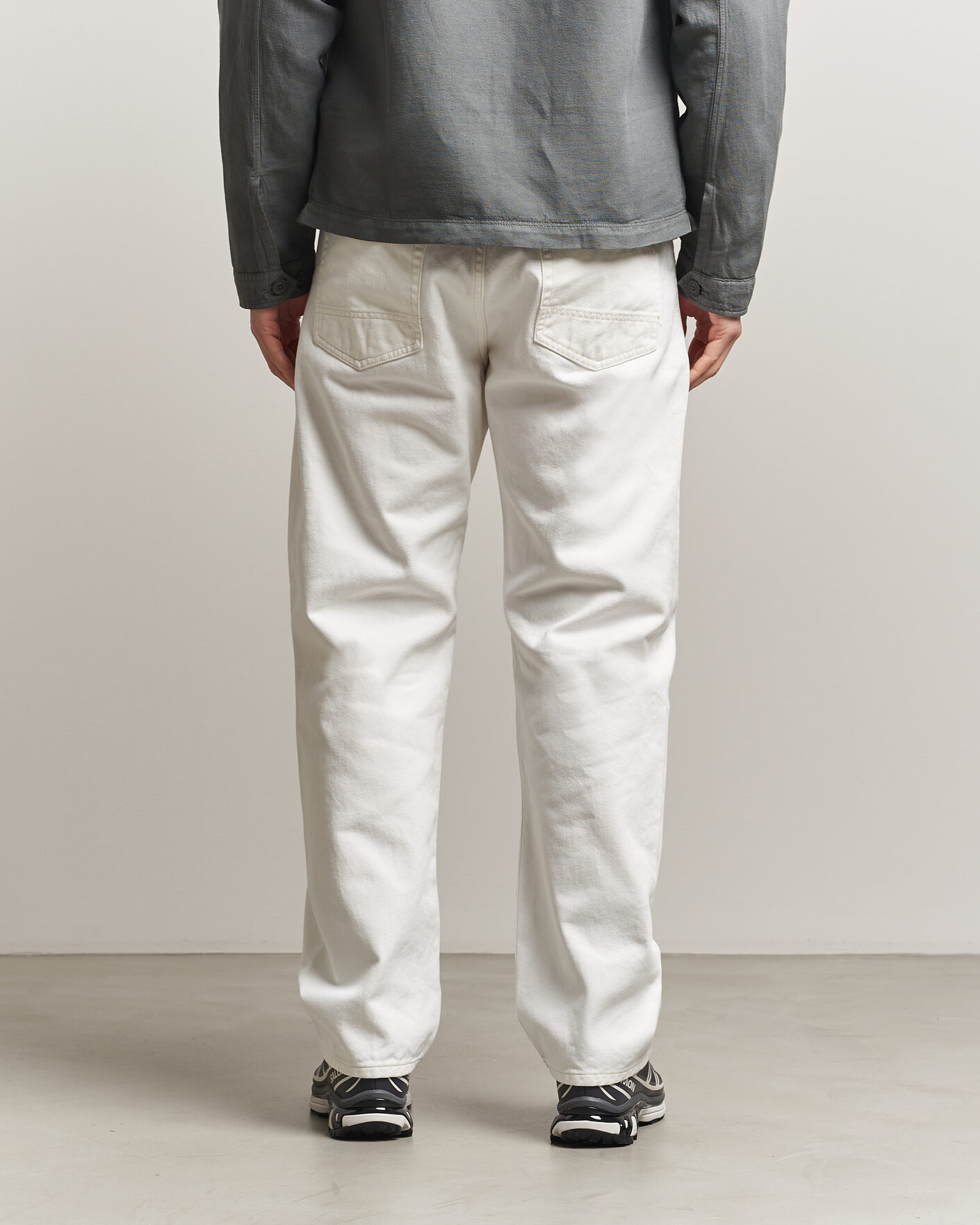 Men | Trousers | C.P. Company | Bull Denim 10oz Jeans White