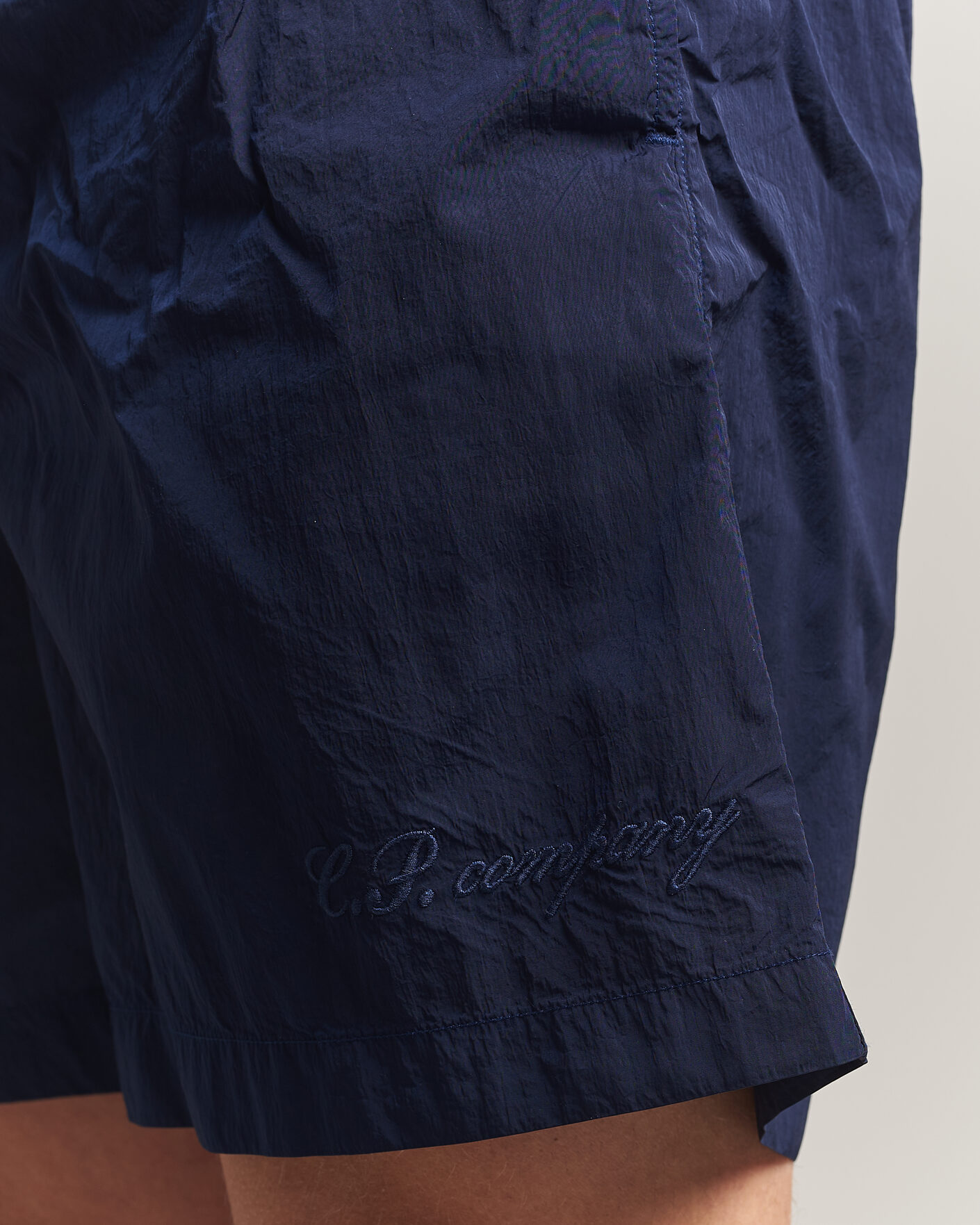 Men | Swimwear | C.P. Company | Eco Chrome Swimshorts Blue