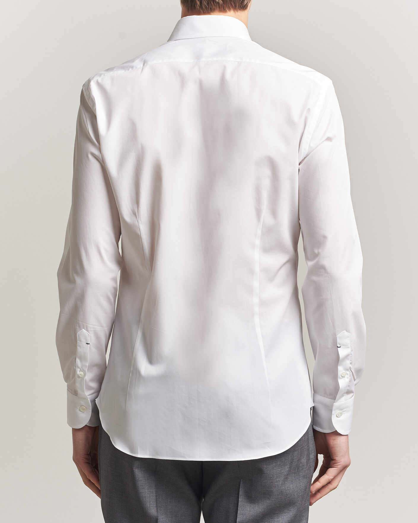 Men | Shirts | Mazzarelli | Soft Cotton Button Down Shirt White