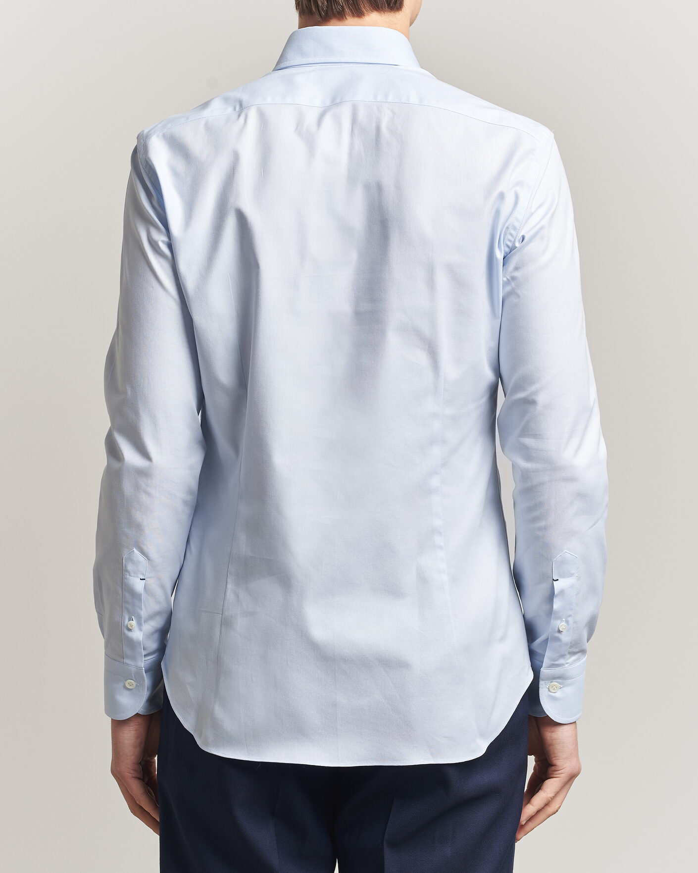 Men | Shirts | Mazzarelli | Soft Oxford Button Down Shirt Light Blue