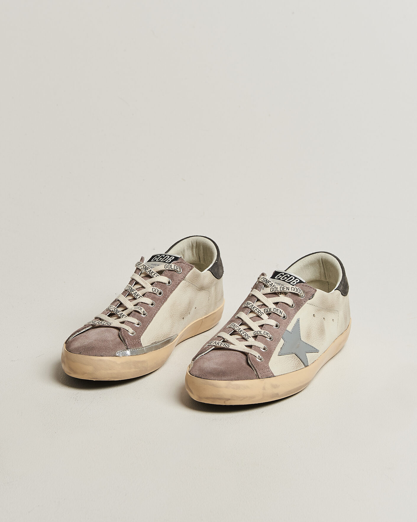 Men | Sneakers | Golden Goose | Super-Star Sneakers Liliac Grey