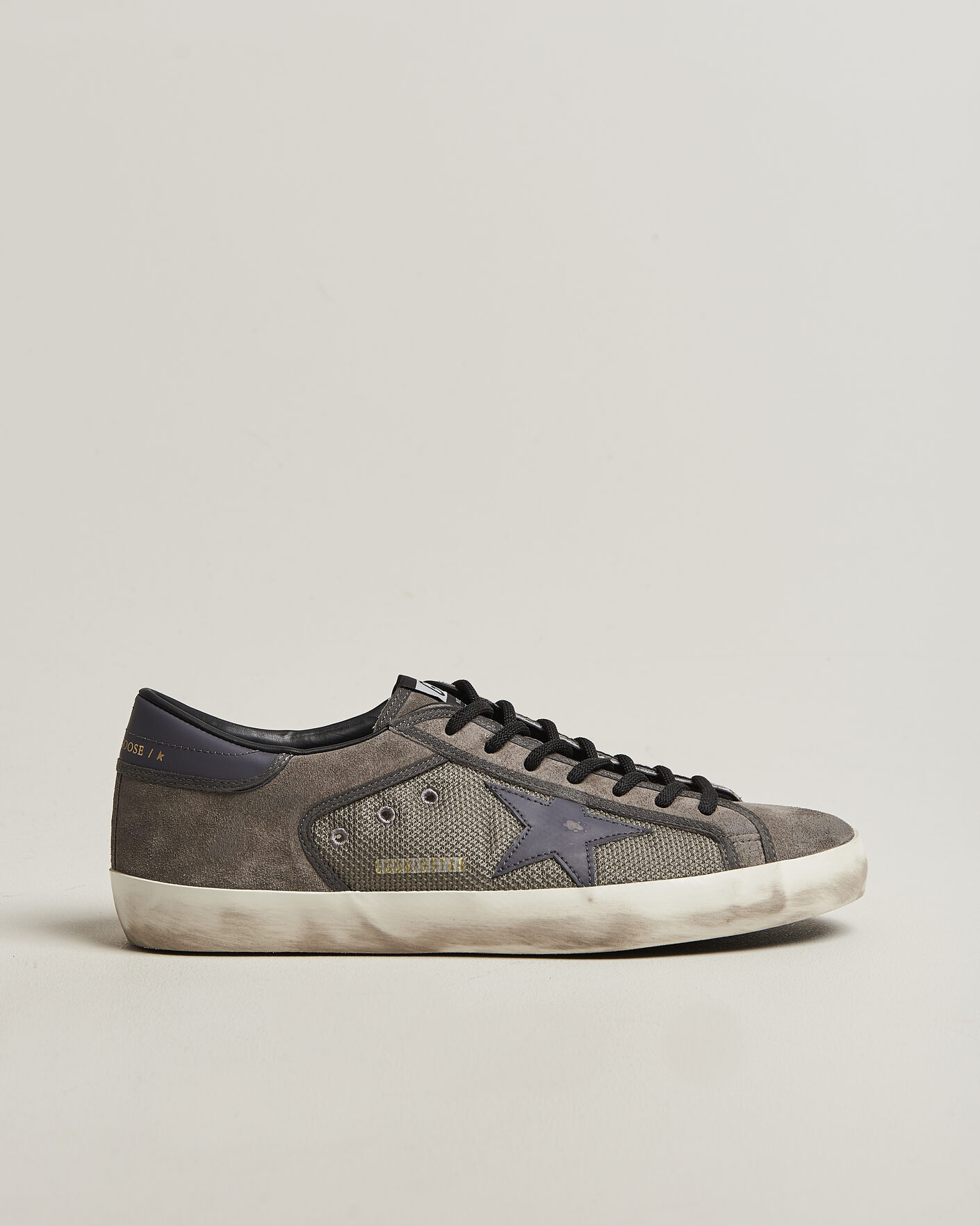 Men | Sneakers | Golden Goose | Super-Star Sneakers Dark Grey