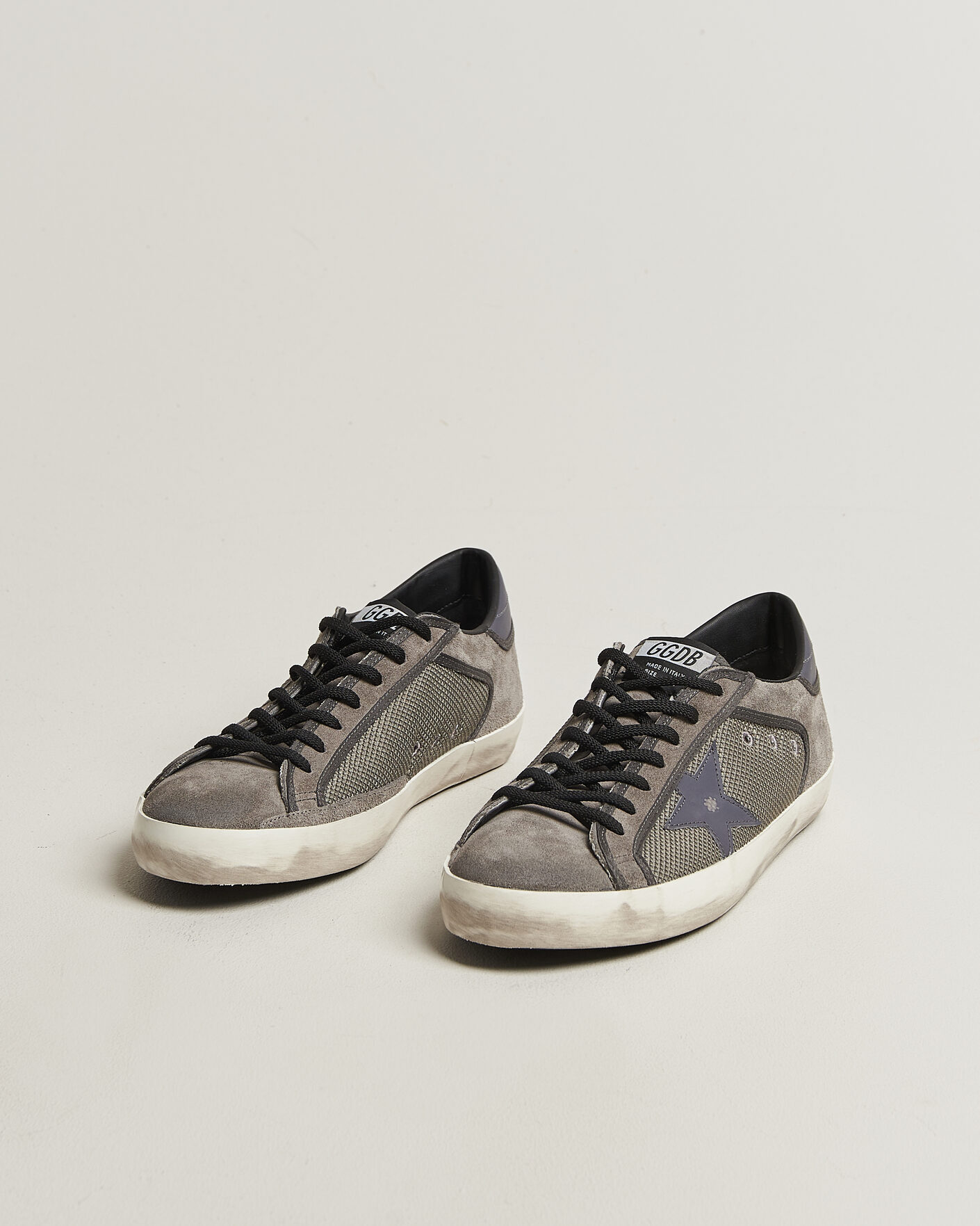 Men | Sneakers | Golden Goose | Super-Star Sneakers Dark Grey