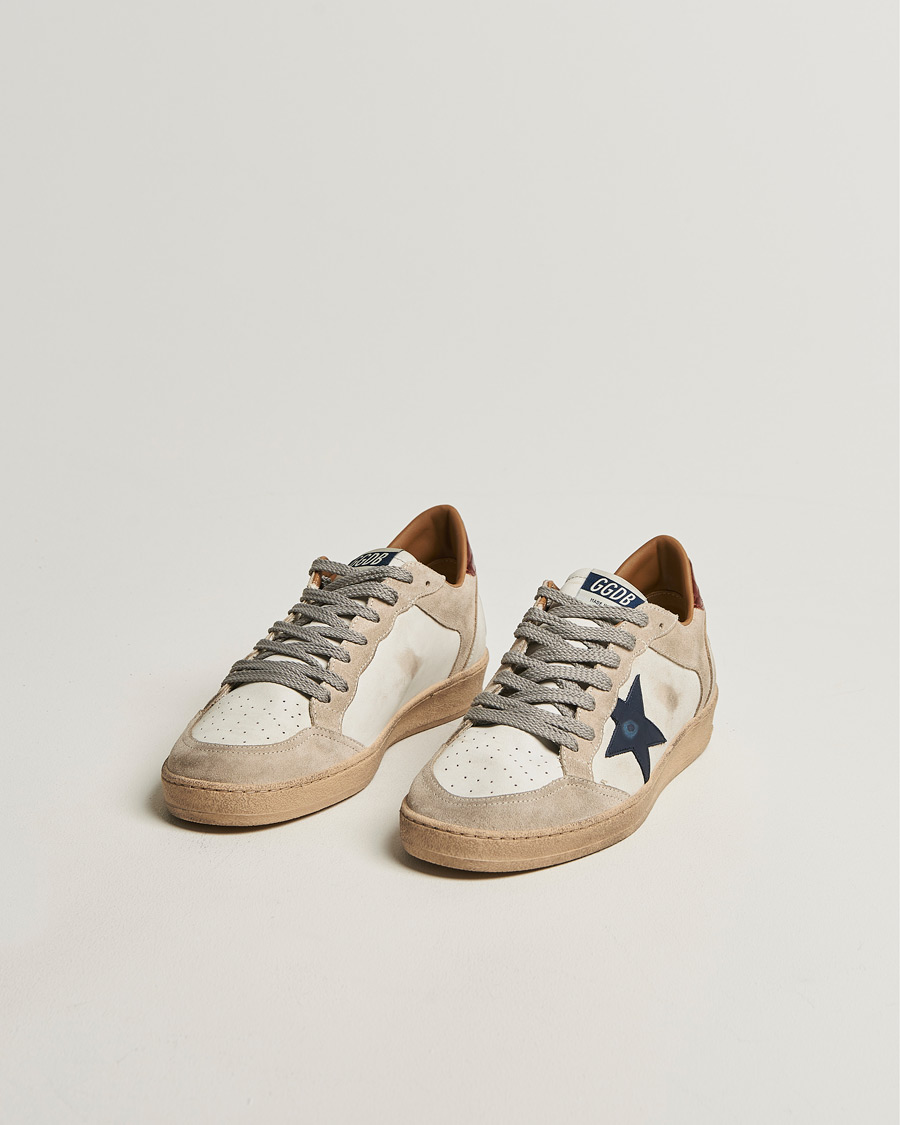 Men | Sneakers | Golden Goose | Ball Star Sneakers White/Beige