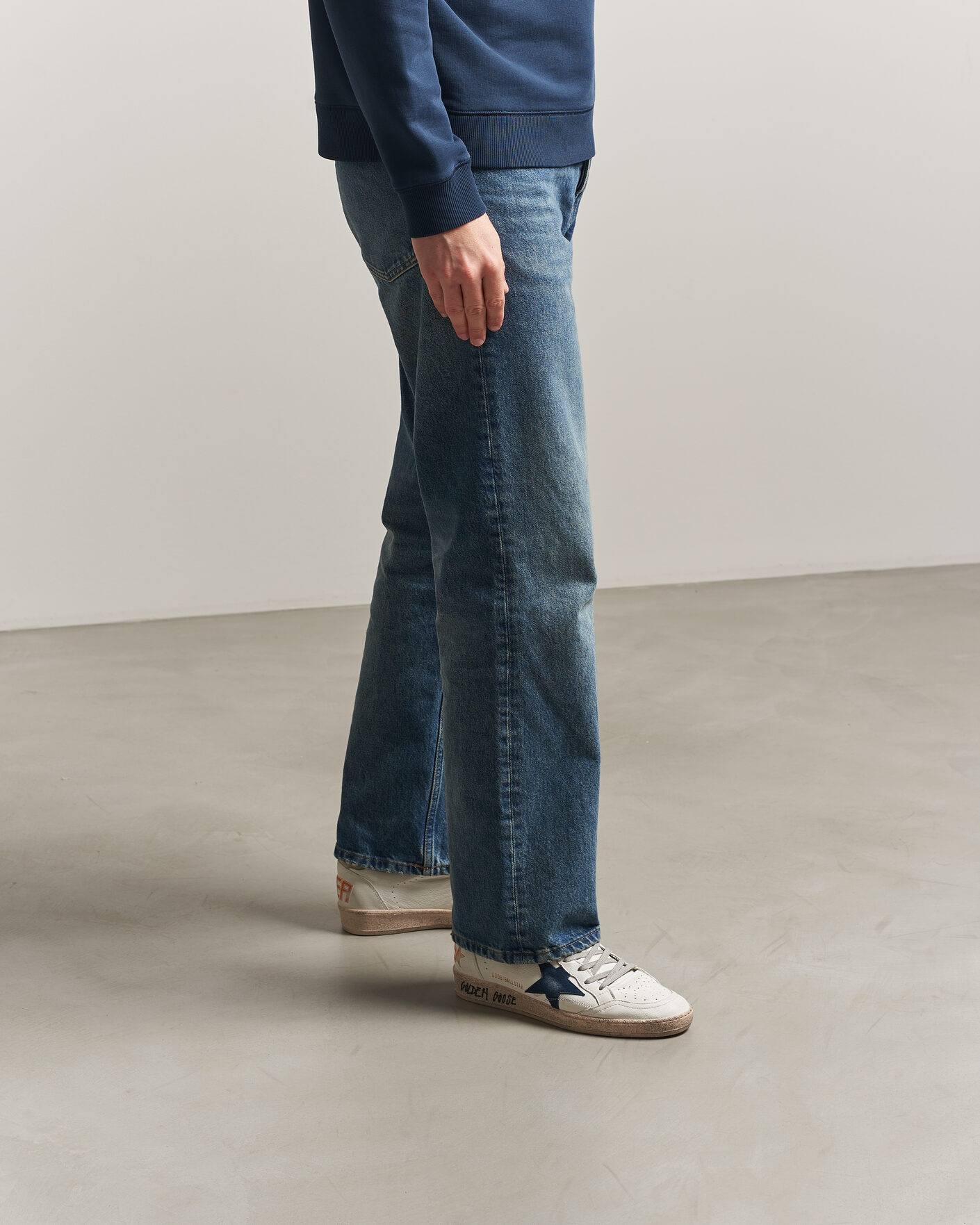 Men | Sneakers | Golden Goose | Ball Star Sneakers White/Ice