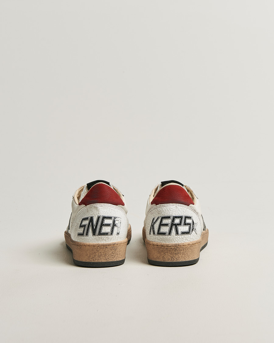 Men | Sneakers | Golden Goose | Ball Star Sneakers White/Red