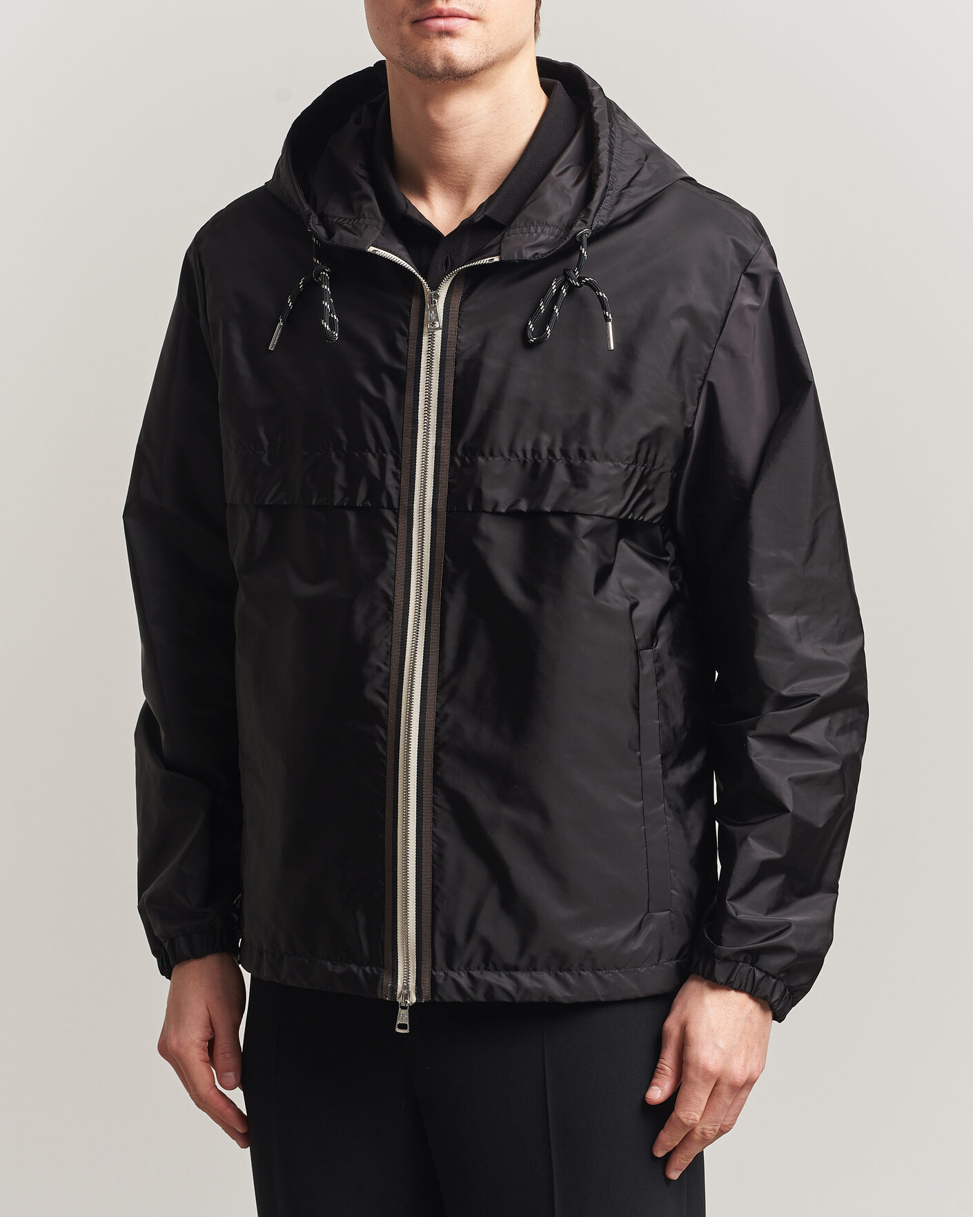Men | Coats & Jackets | Moncler | Nidge Hooded Jacket Black