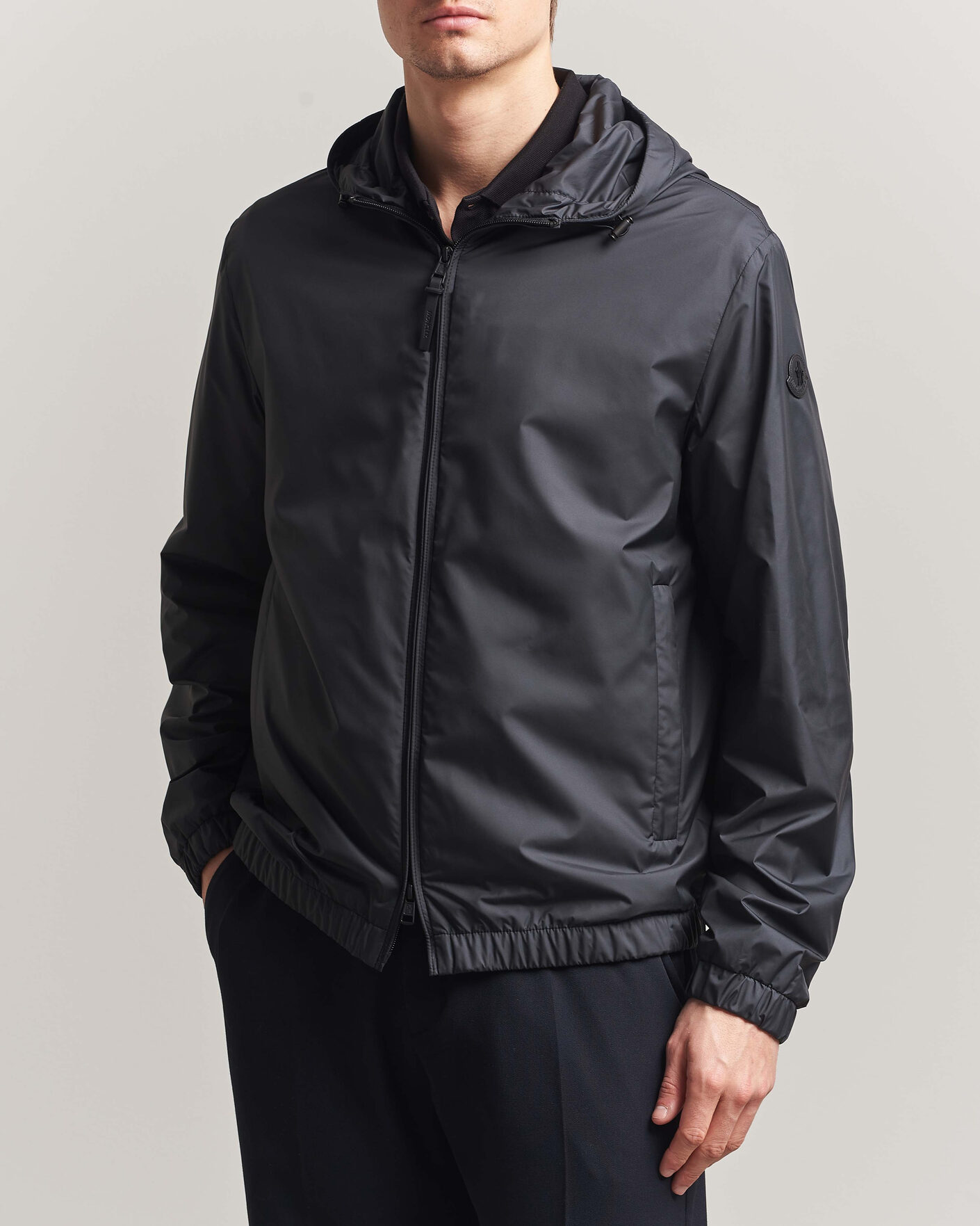 Men | Coats & Jackets | Moncler | Domene Hooded Jacket Black