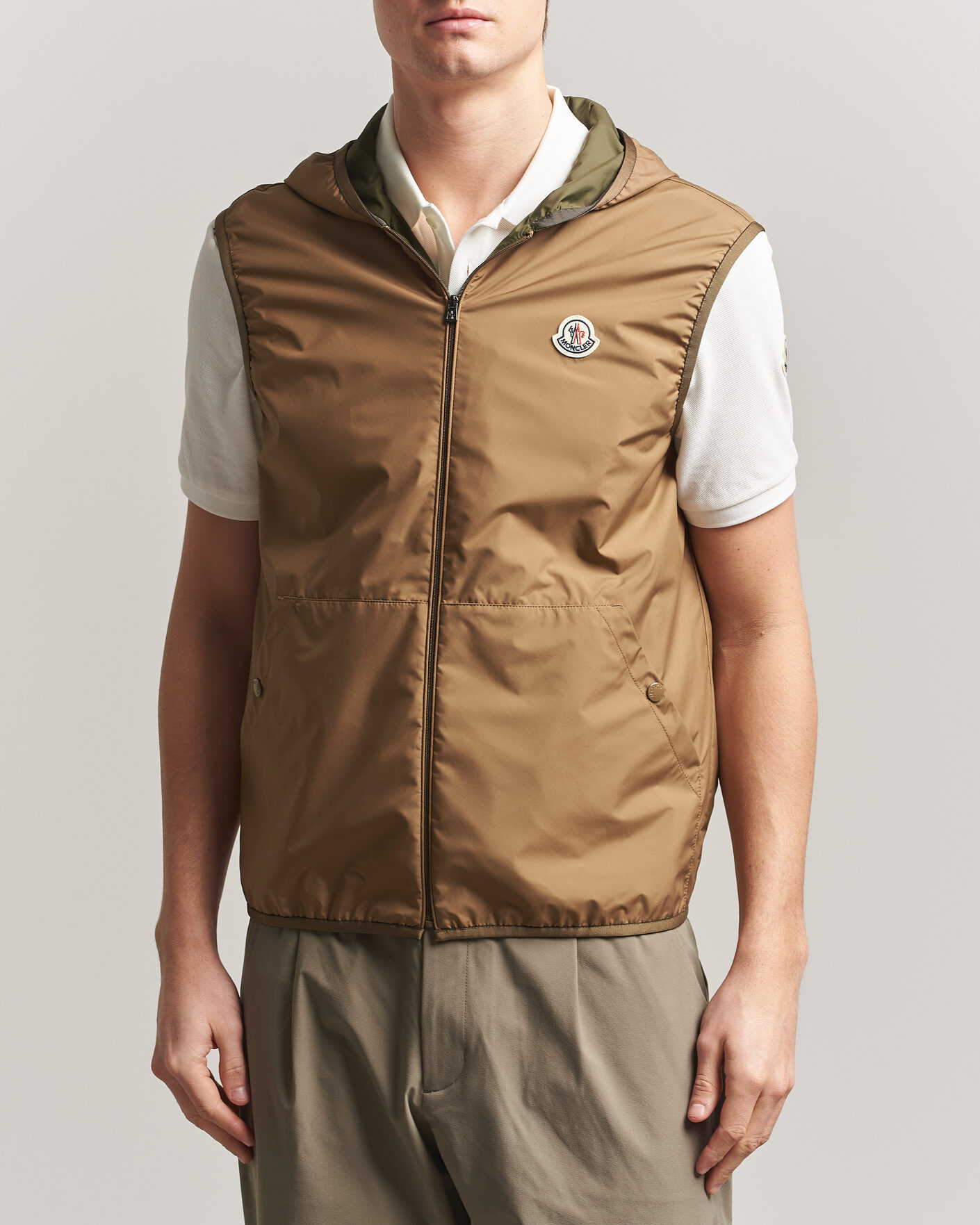 Moncler Chirano Shirt Jacket Military at CareOfCarl.com