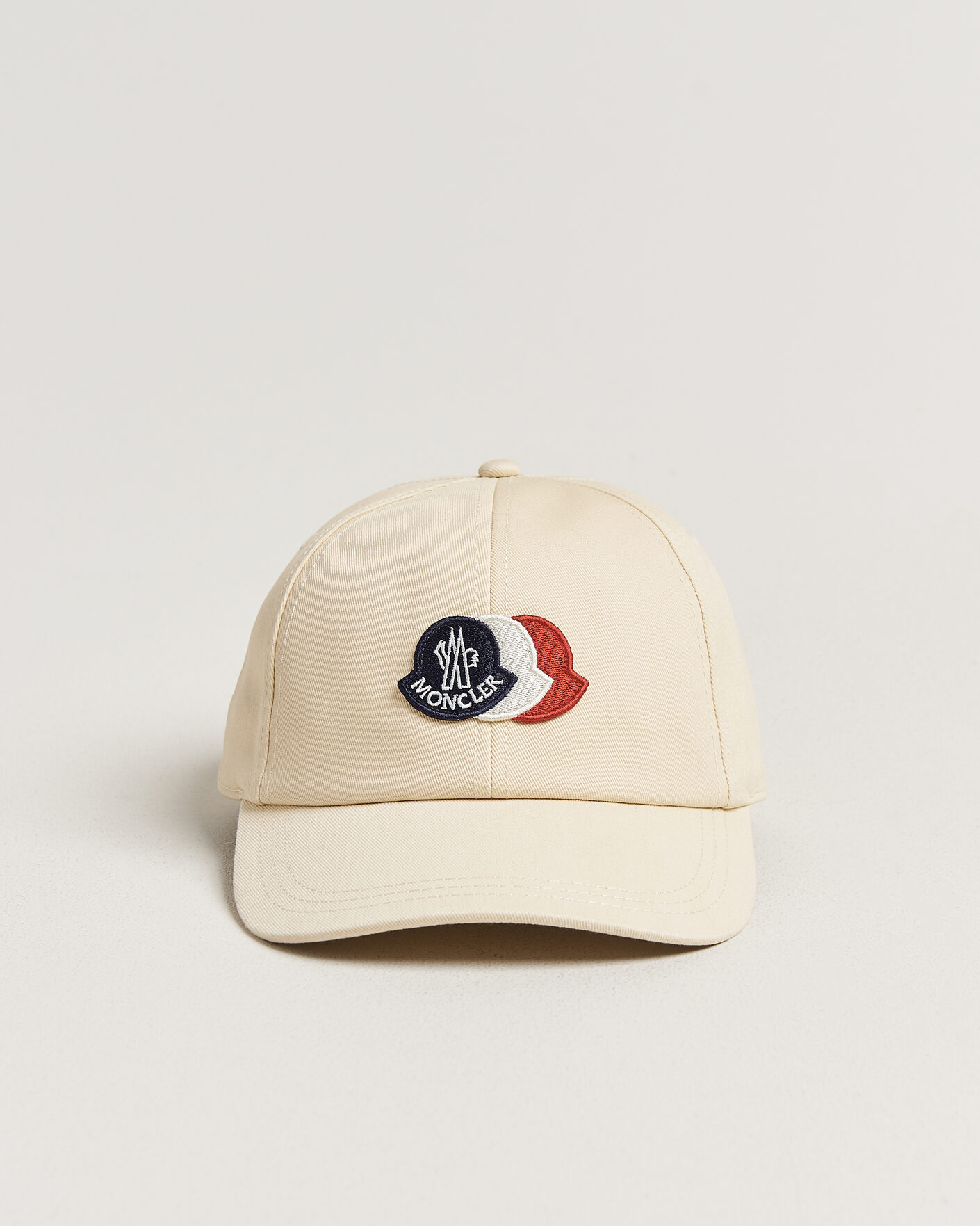 Men | Hats & Caps | Moncler | Tricolore Logo Cap Light Beige