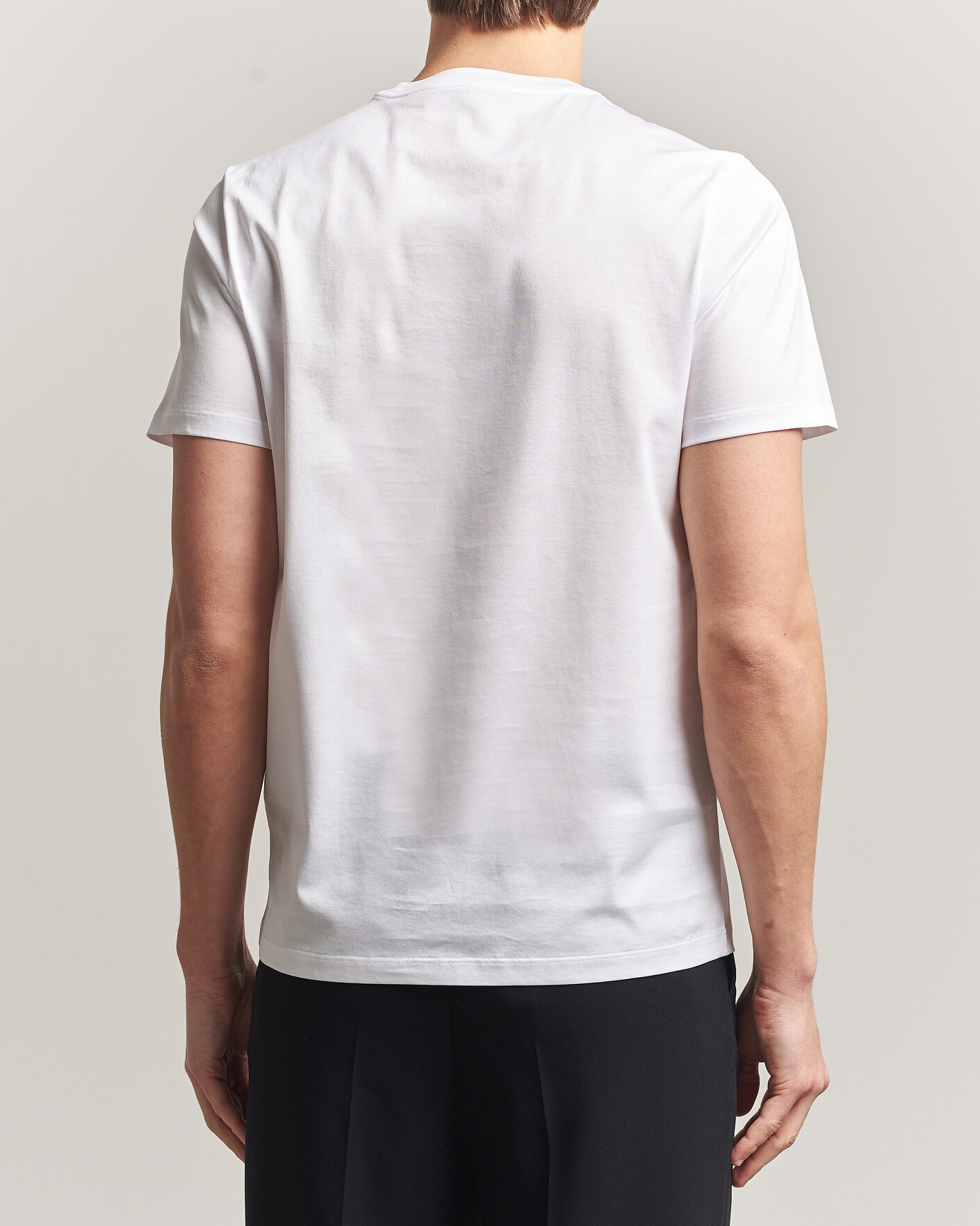 Men | T-Shirts | Moncler | Double Logo T-Shirt White