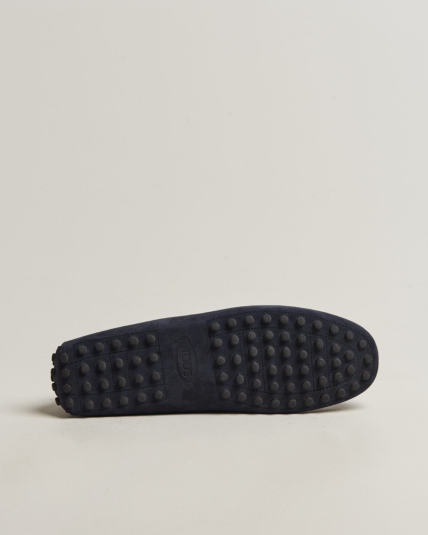 Men | Moccasins | Tod's | Lacetto Gommino Carshoe Navy Suede