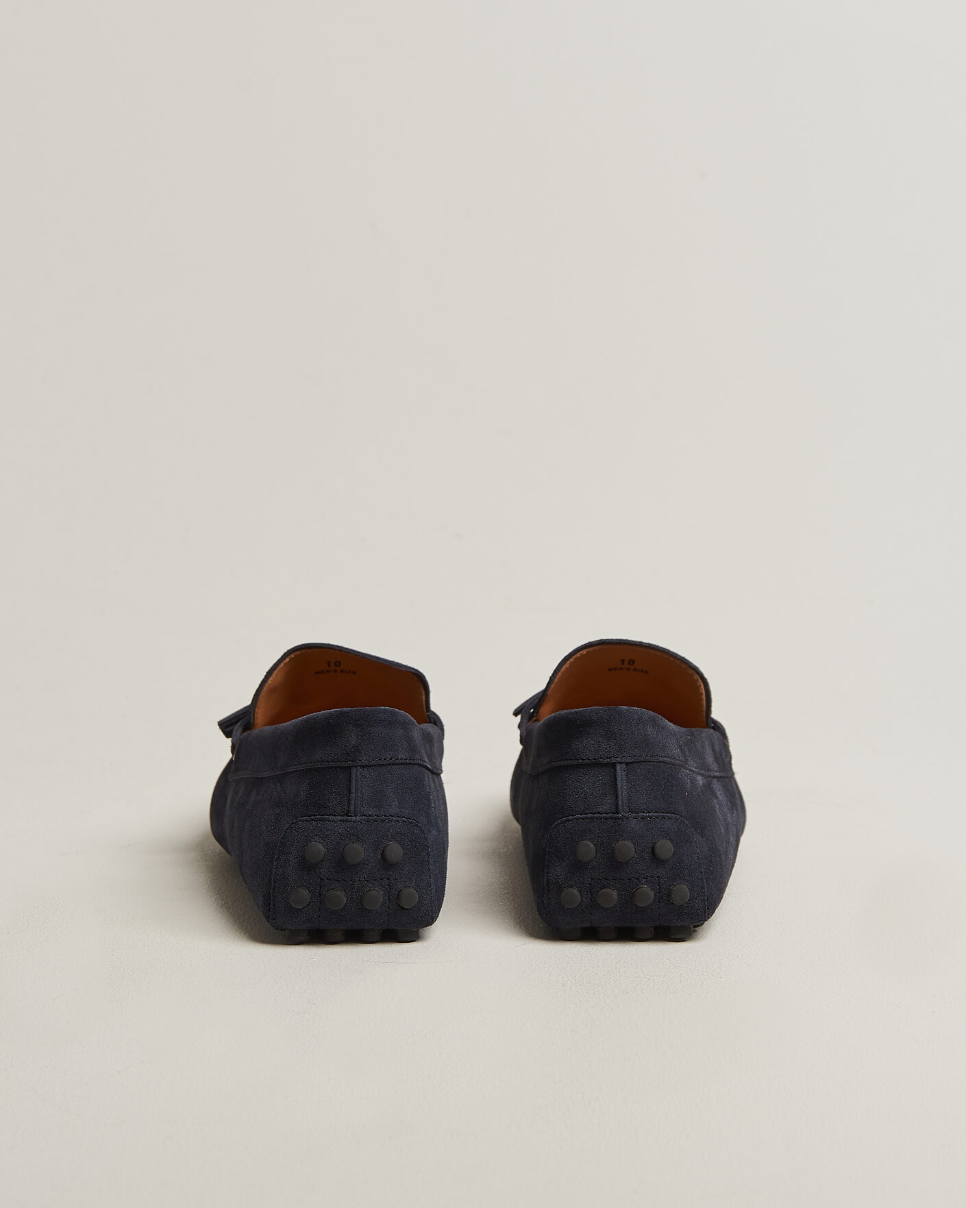Men | Moccasins | Tod's | Lacetto Gommino Carshoe Navy Suede