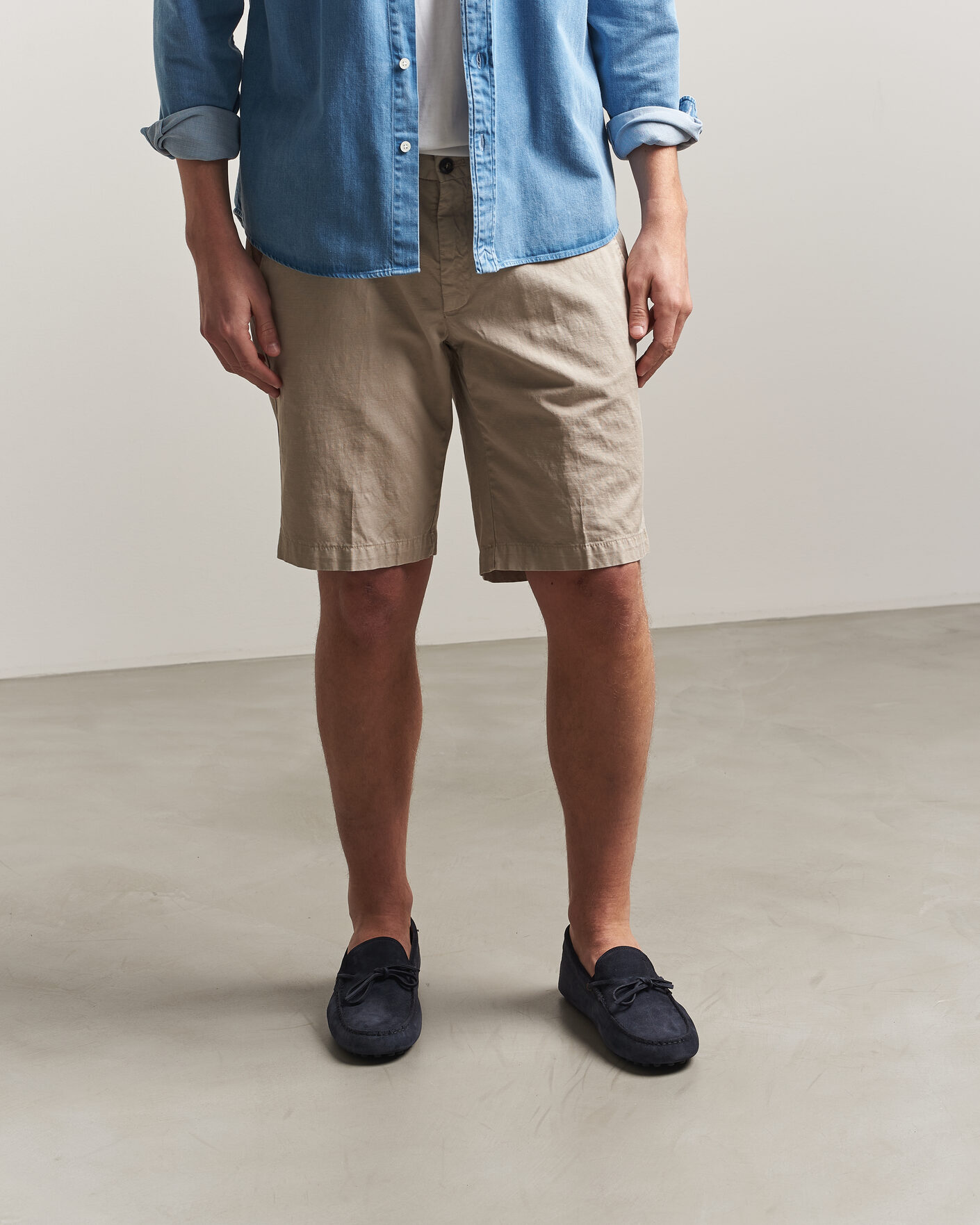 Men | Moccasins | Tod's | Lacetto Gommino Carshoe Navy Suede