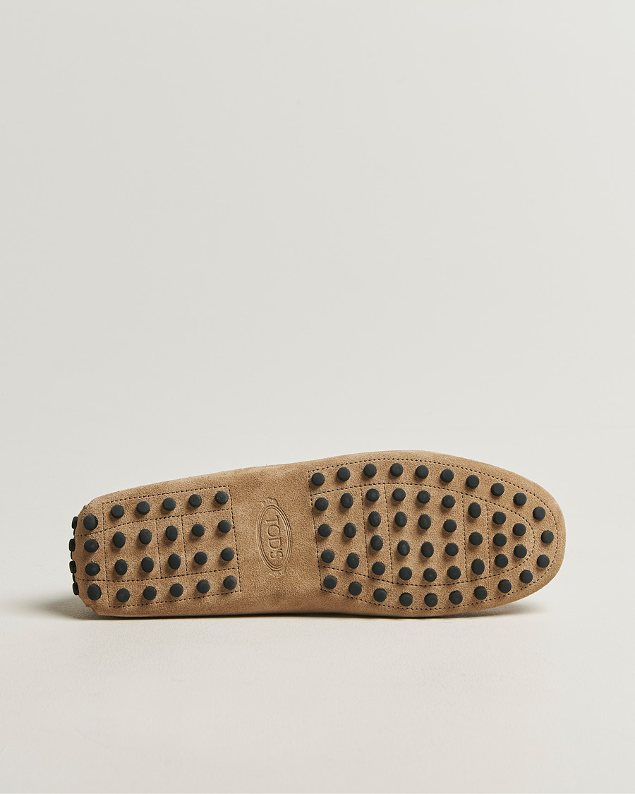 Men | Moccasins | Tod's | Gommino Carshoe Beige Suede