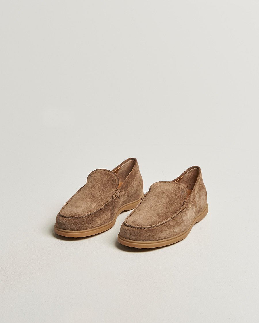 Men | Loafers | Tod's | Gomma Leggera Loafers Chestnut Suede