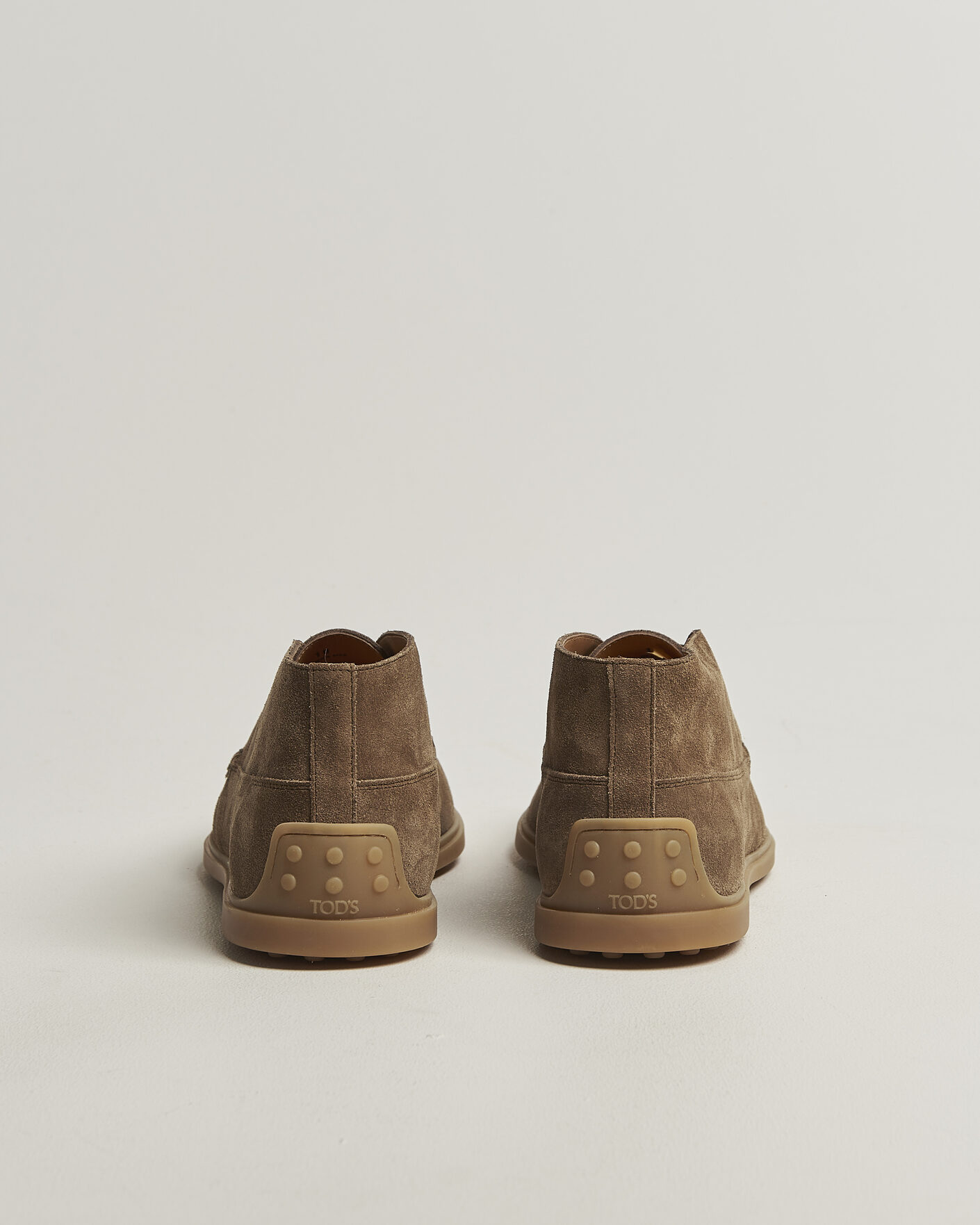 Men | Boat Shoes | Tod's | Gomma Leggera Chukka Boots Beige Suede