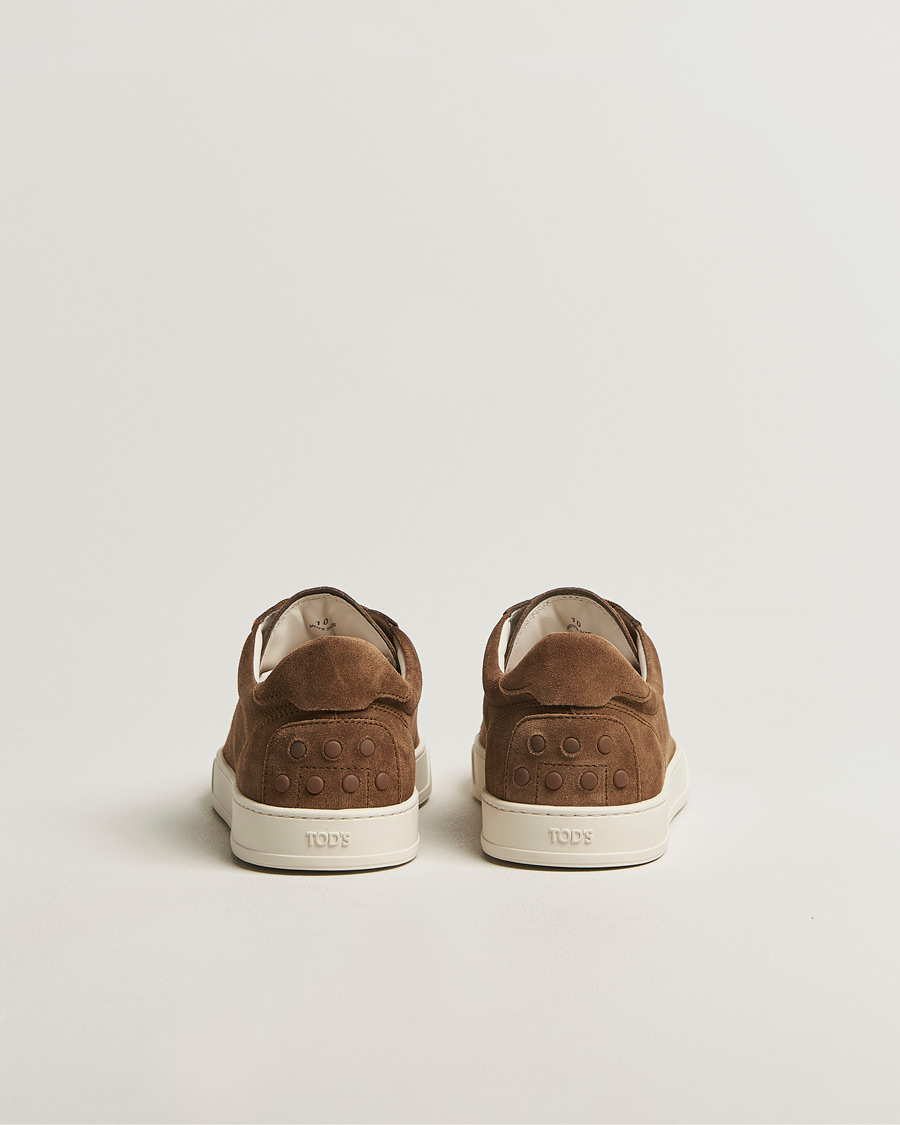Men | Sneakers | Tod's | Cassetta Lacciata Sneaker Chestnut Suede