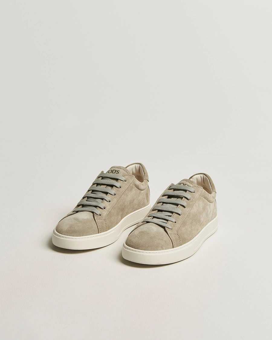 Men | Sneakers | Tod's | Cassetta Lacciata Sneaker Sage Suede