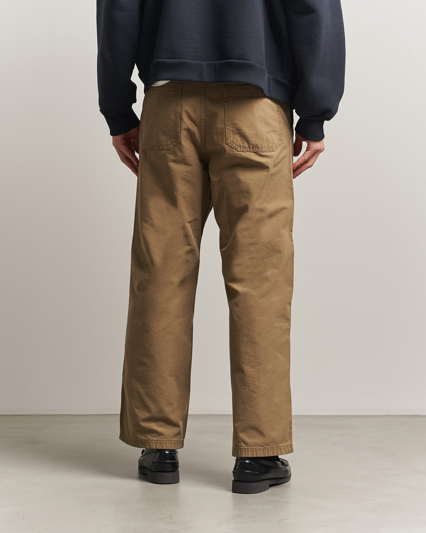 Men | Trousers | Jeanerica | Genua Pilé Workwear Trousers Green