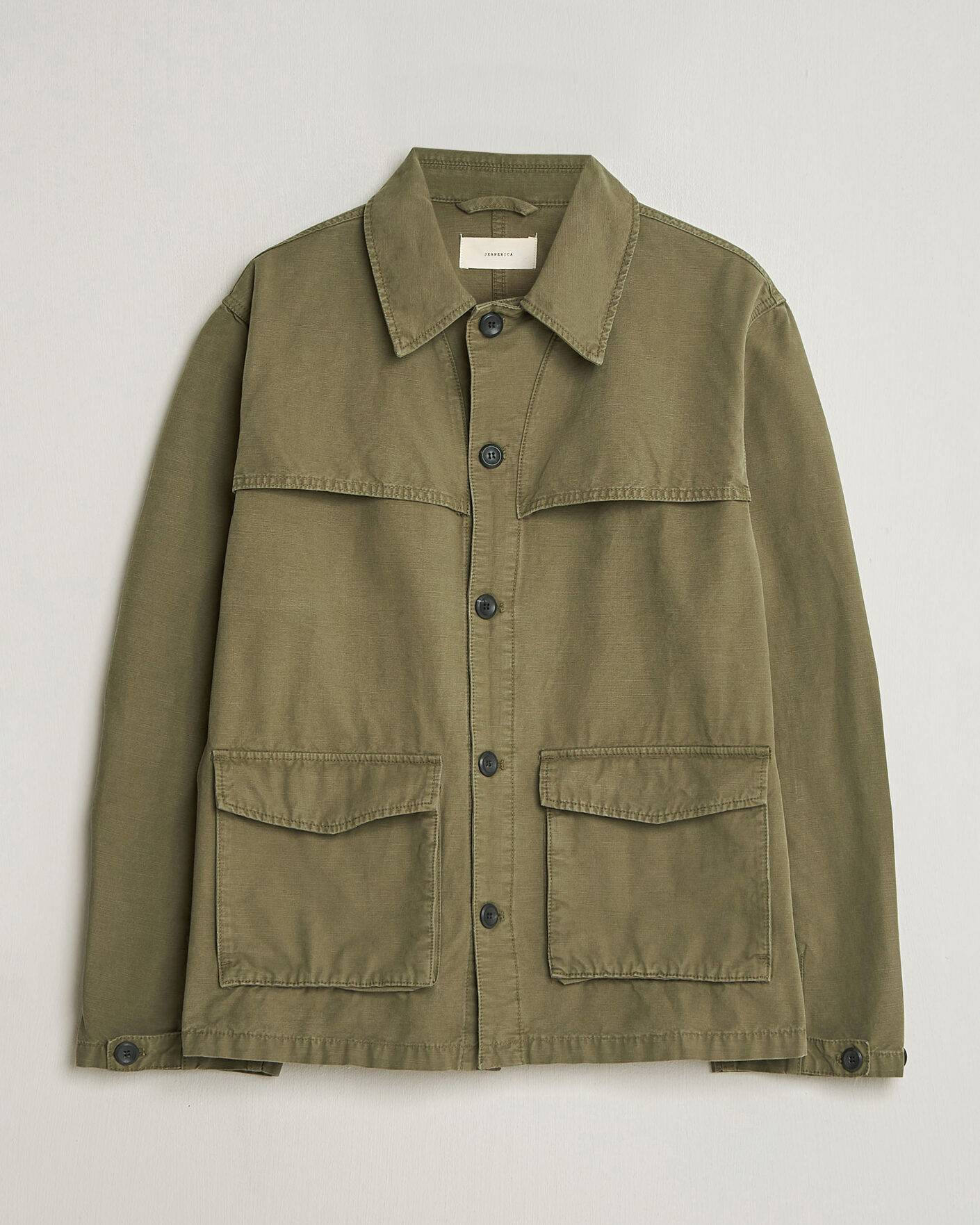 Men | Coats & Jackets | Jeanerica | Wilde Shirt Jacket Green
