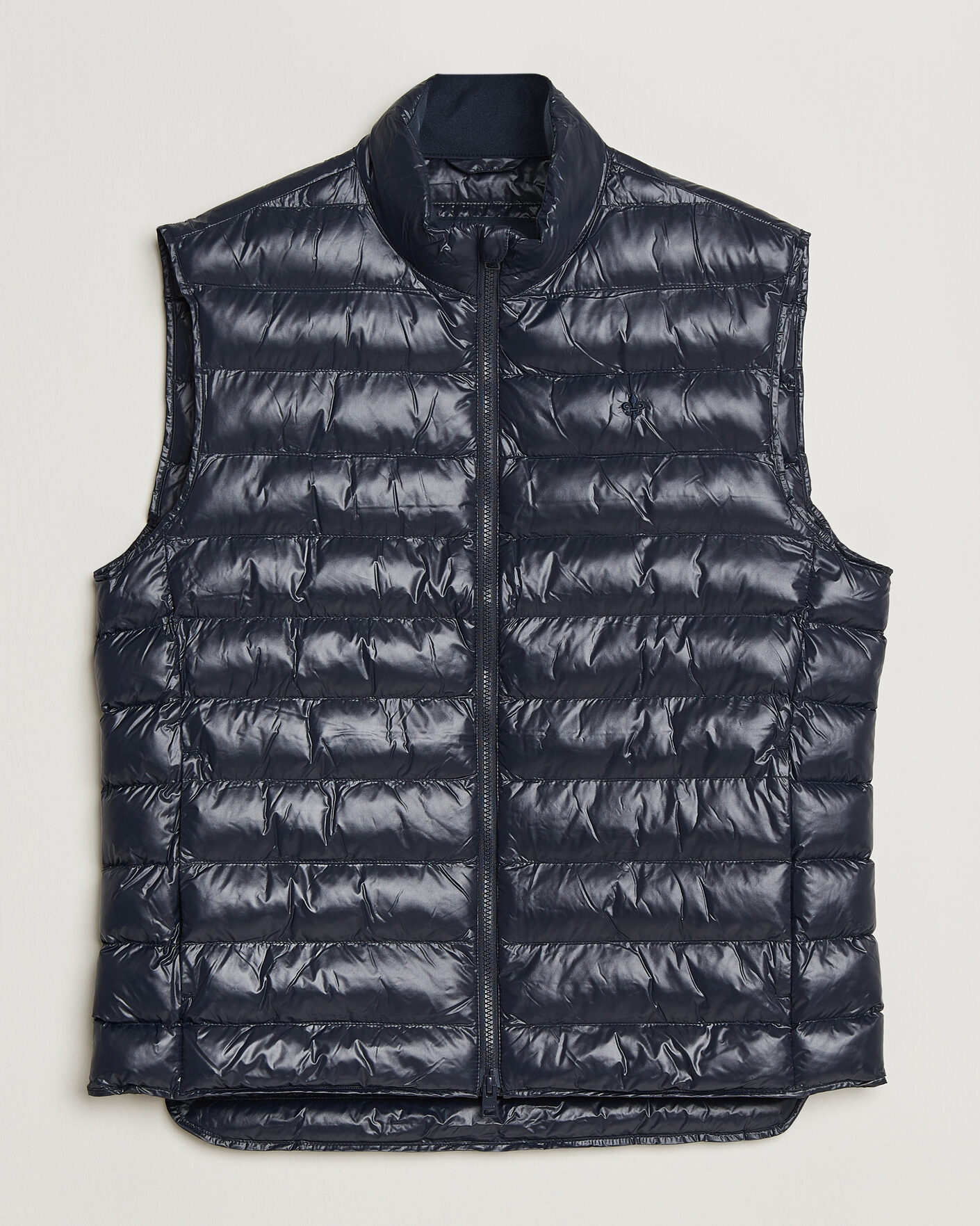 Men | Gilets | Morris | Norfolk Liner Vest Glossy Navy