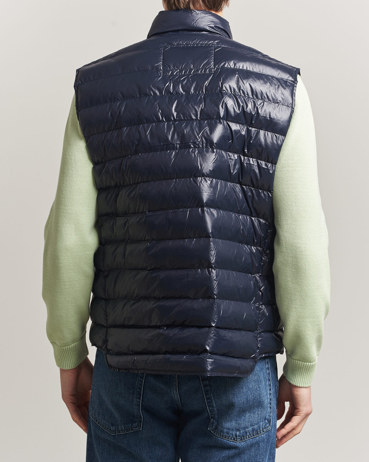 Men | Gilets | Morris | Norfolk Liner Vest Glossy Navy