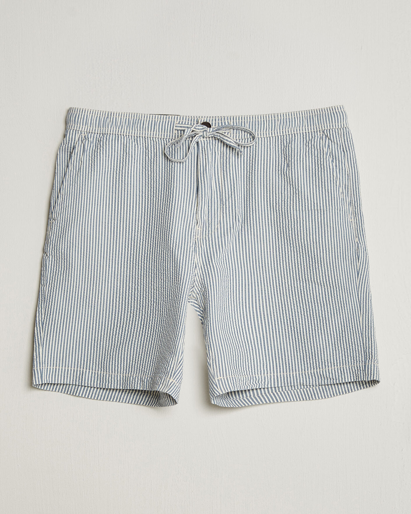 Men | Shorts | Morris | Fenix Seersucker Shorts Light Blue