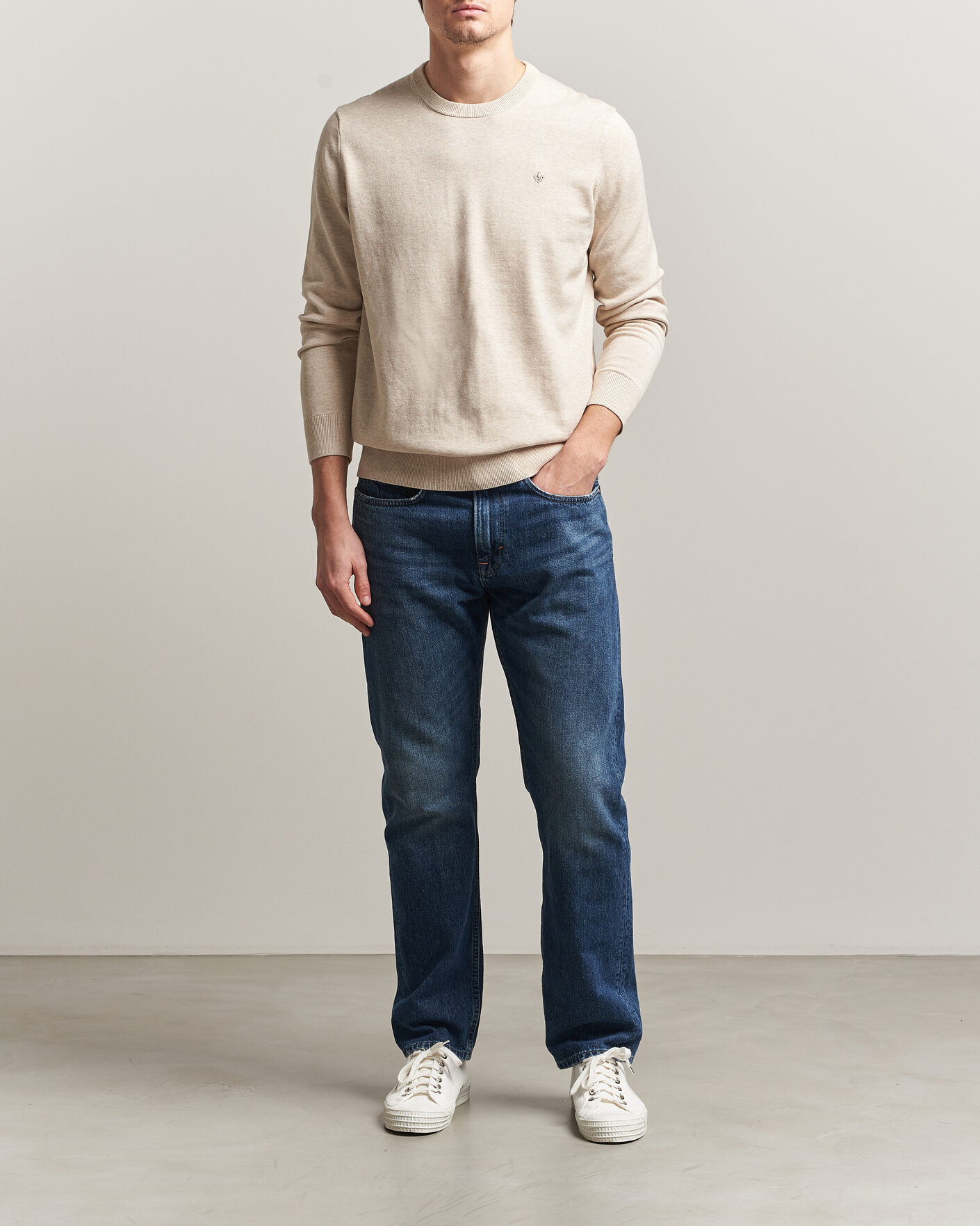 Men | Sweaters & Knitwear | Morris | Riley Oneck Khaki