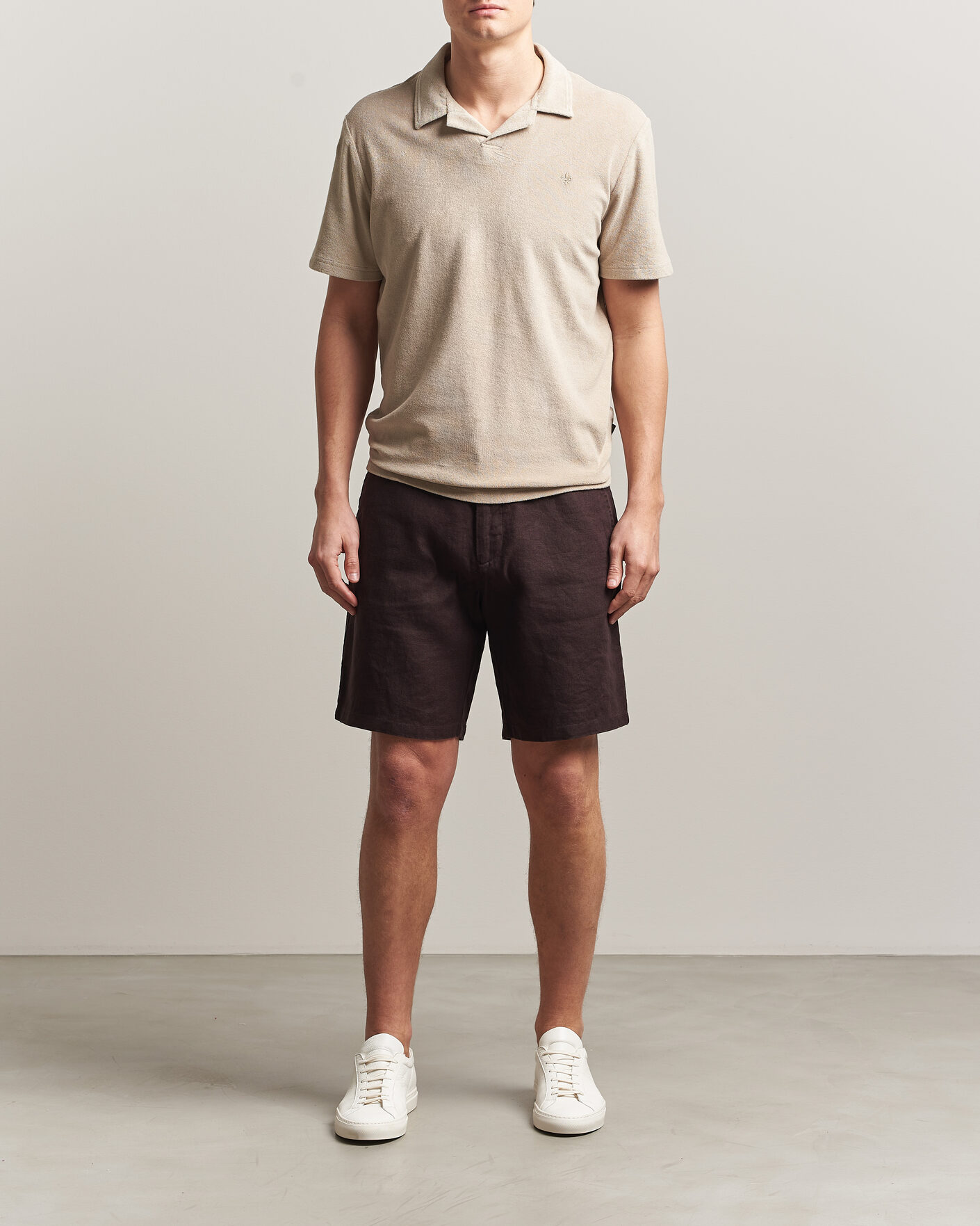 Men | Polo Shirts | Morris | Delon Terry Shirt Khaki