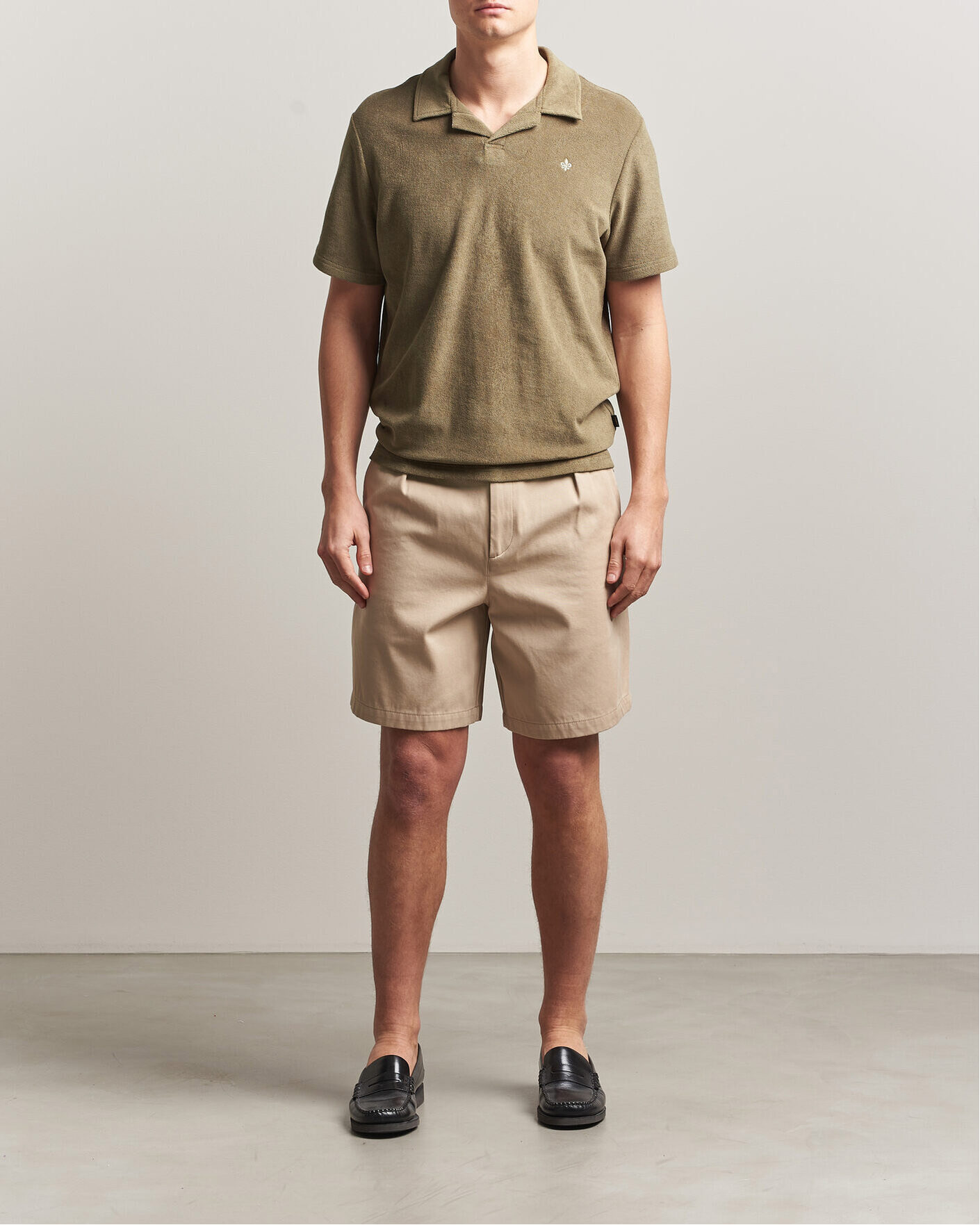 Men | Polo Shirts | Morris | Delon Terry Shirt Olive