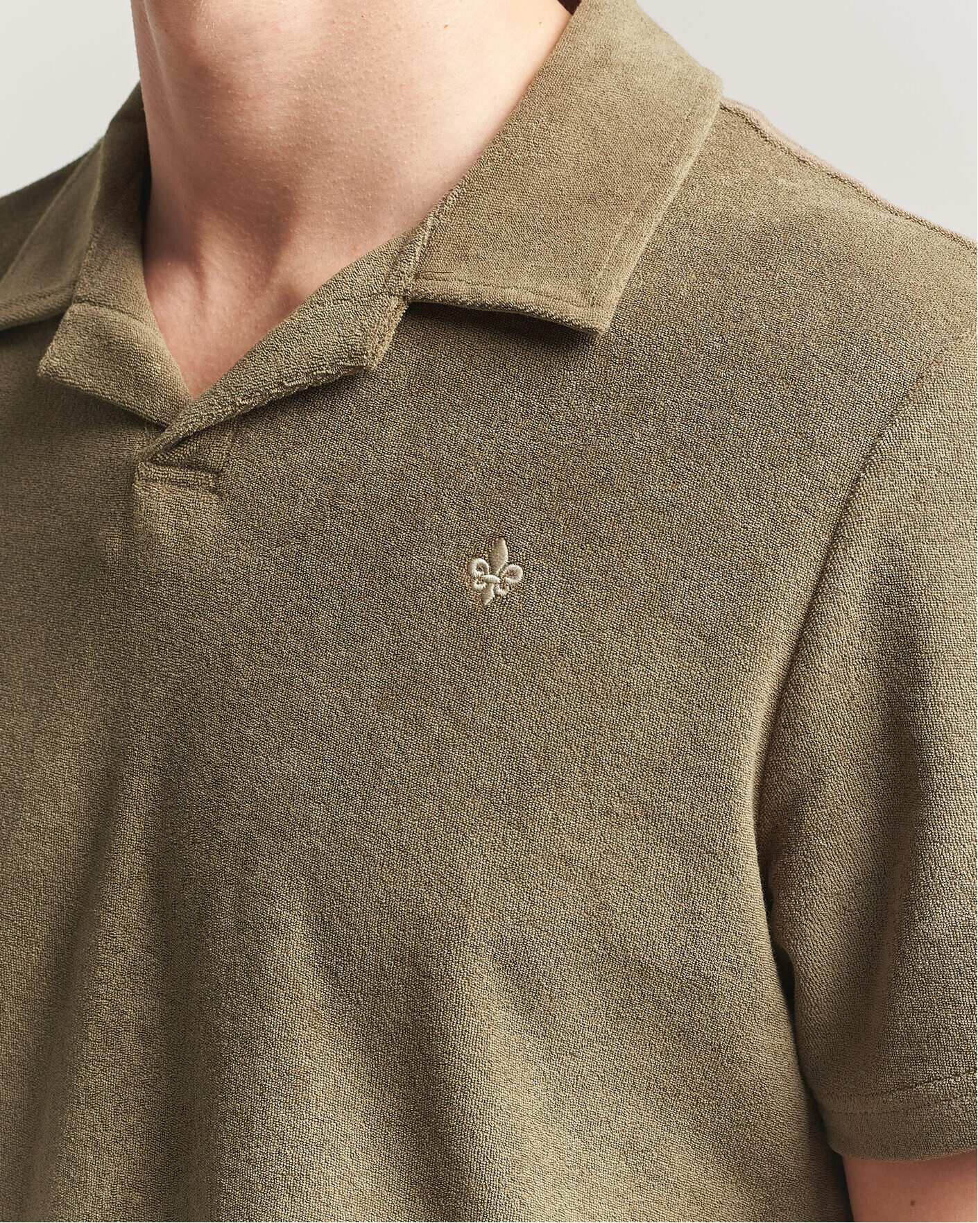 Men | Polo Shirts | Morris | Delon Terry Shirt Olive