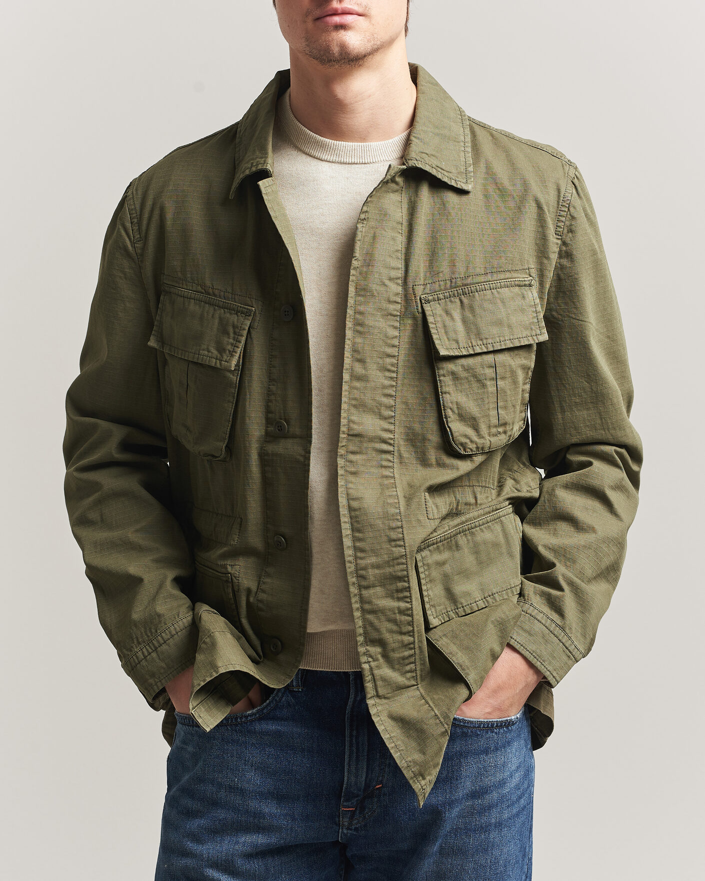Men | Coats & Jackets | Morris | Graham Field Jacket Olive