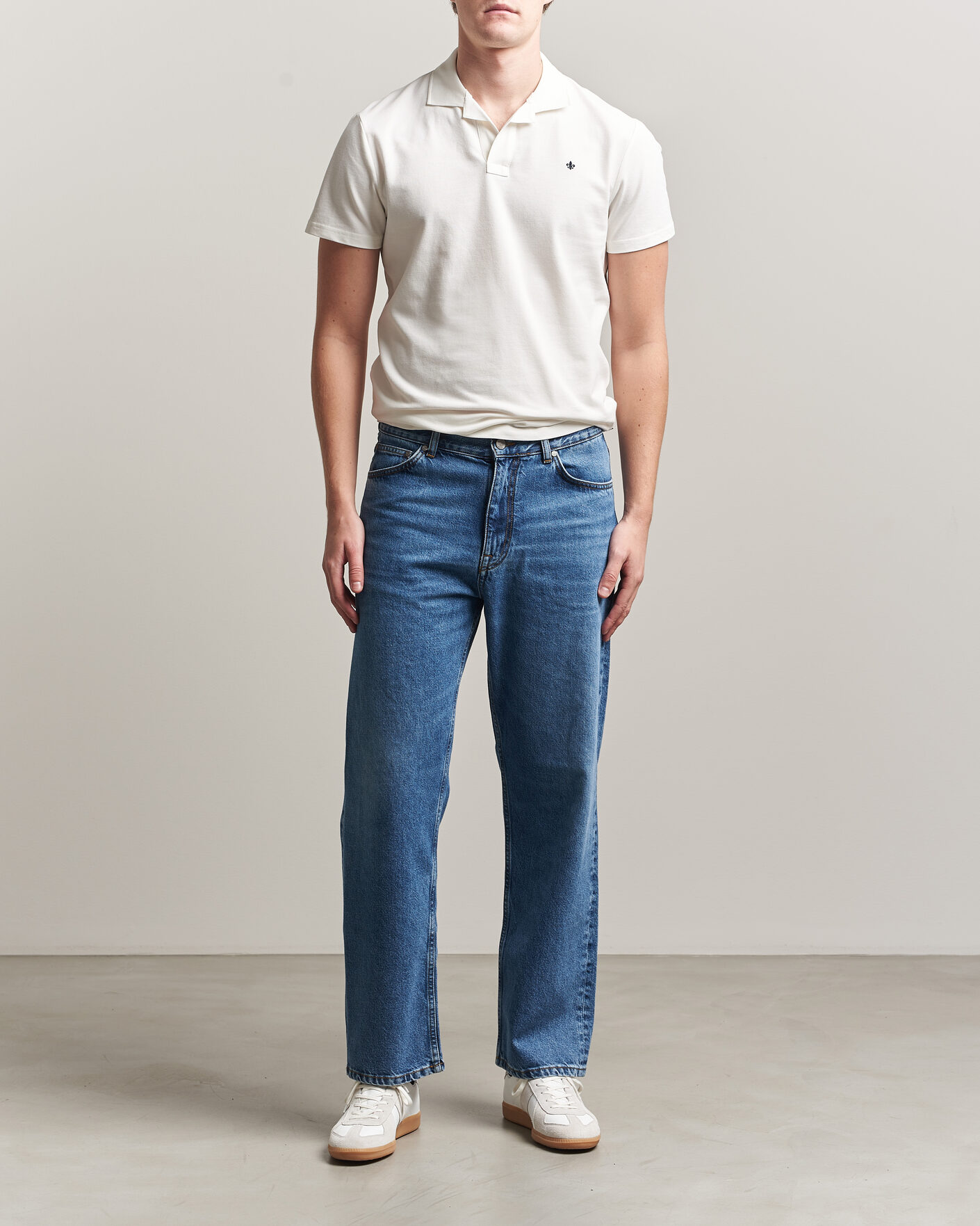 Men | Polo Shirts | Morris | Dylan Pique Off White