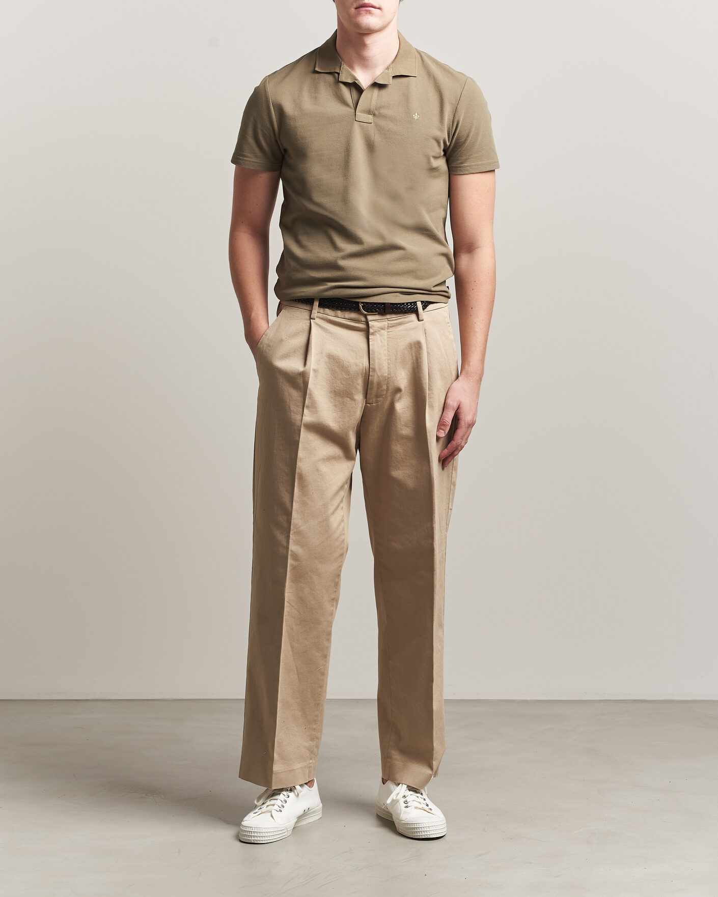 Men | Polo Shirts | Morris | Dylan Pique Olive