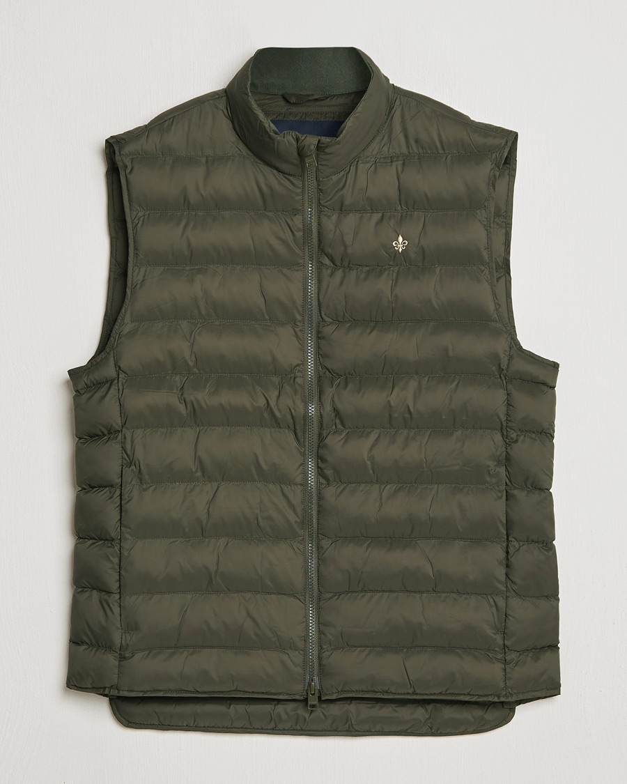 Men | Gilets | Morris | Norfolk Liner Vest Olive