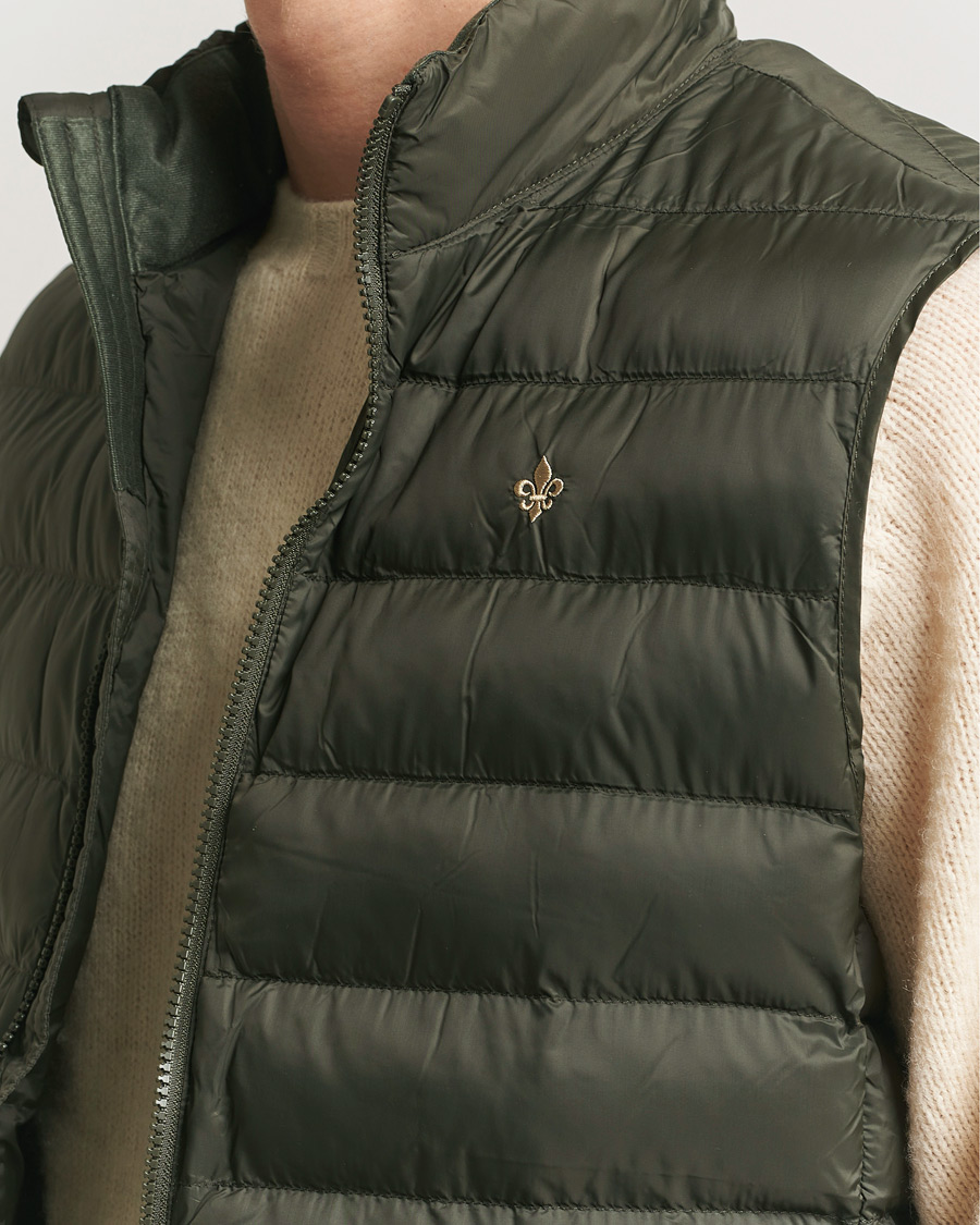 Men | Gilets | Morris | Norfolk Liner Vest Olive