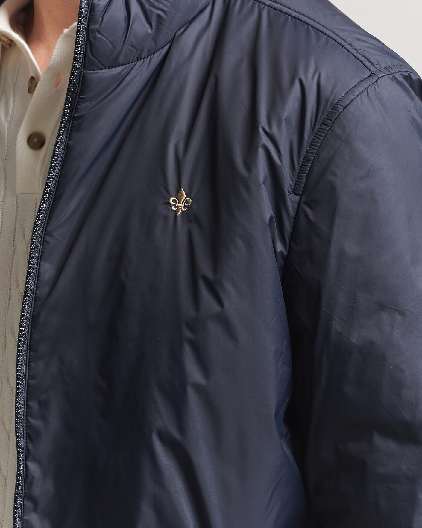 Men | Coats & Jackets | Morris | Bradley Padded Jacket Navy