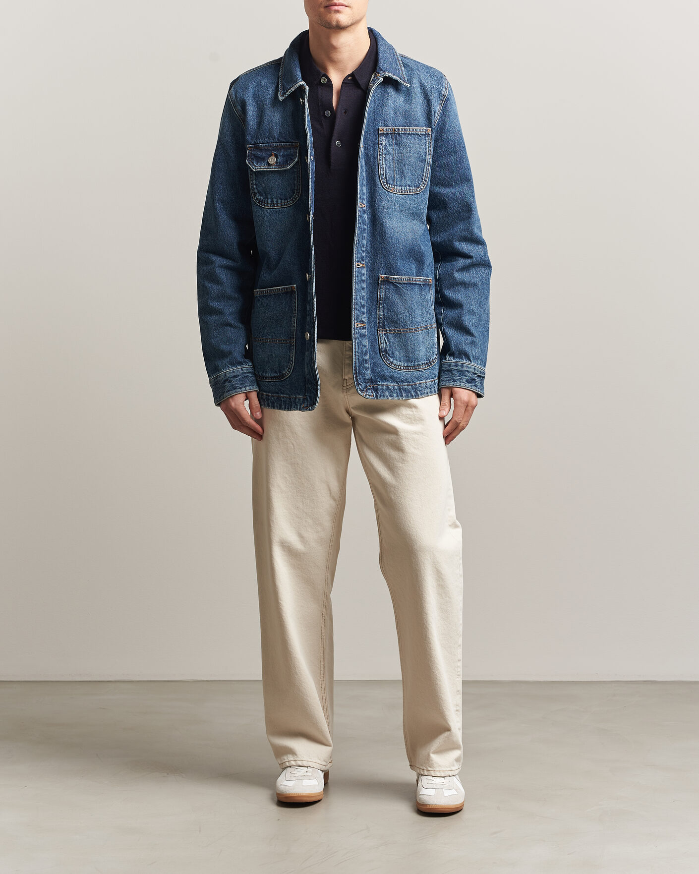 Men | Coats & Jackets | Morris | Denim Shirt Jacket Blue