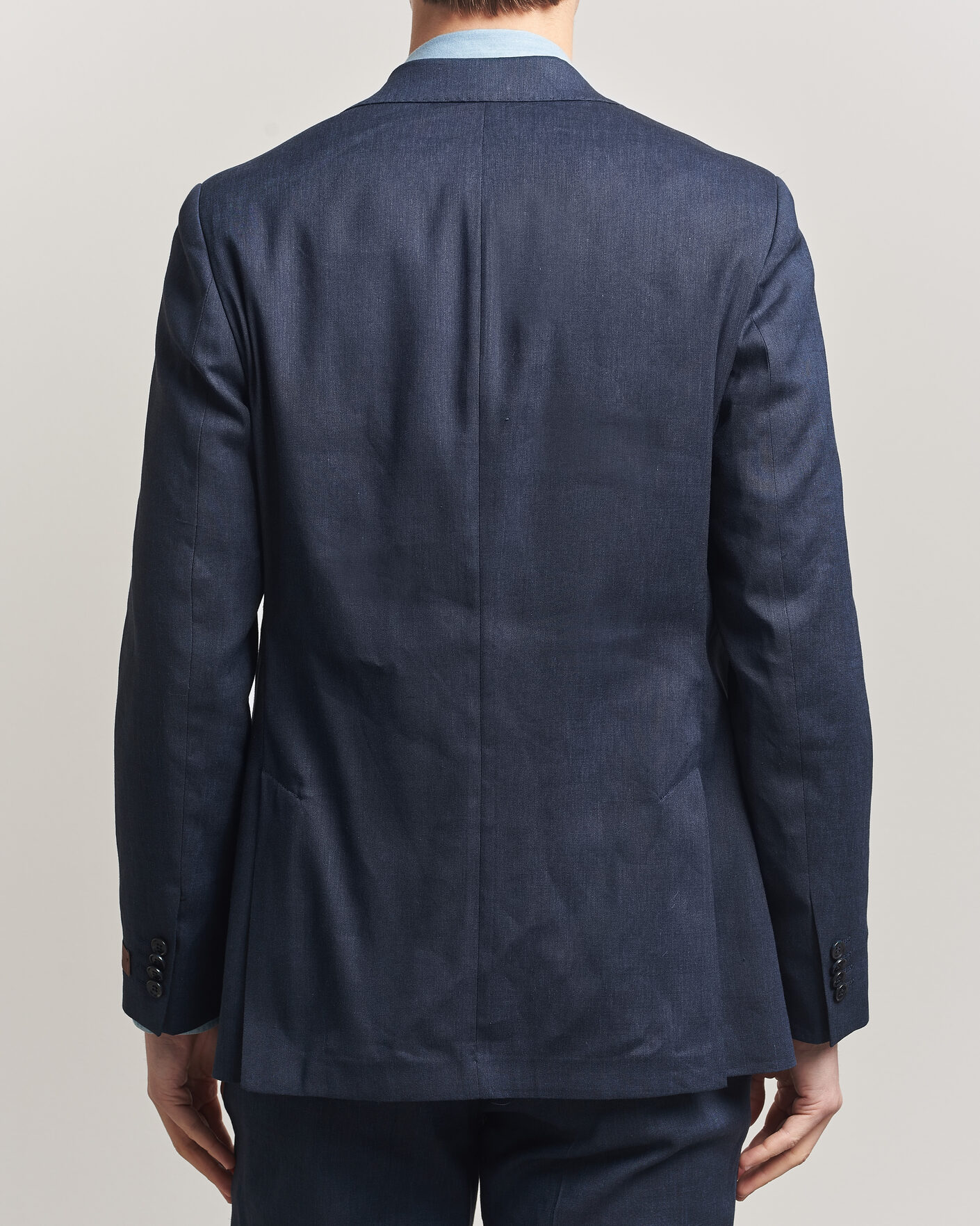 Men | Blazers | Morris | Linen Suit Blazer Navy